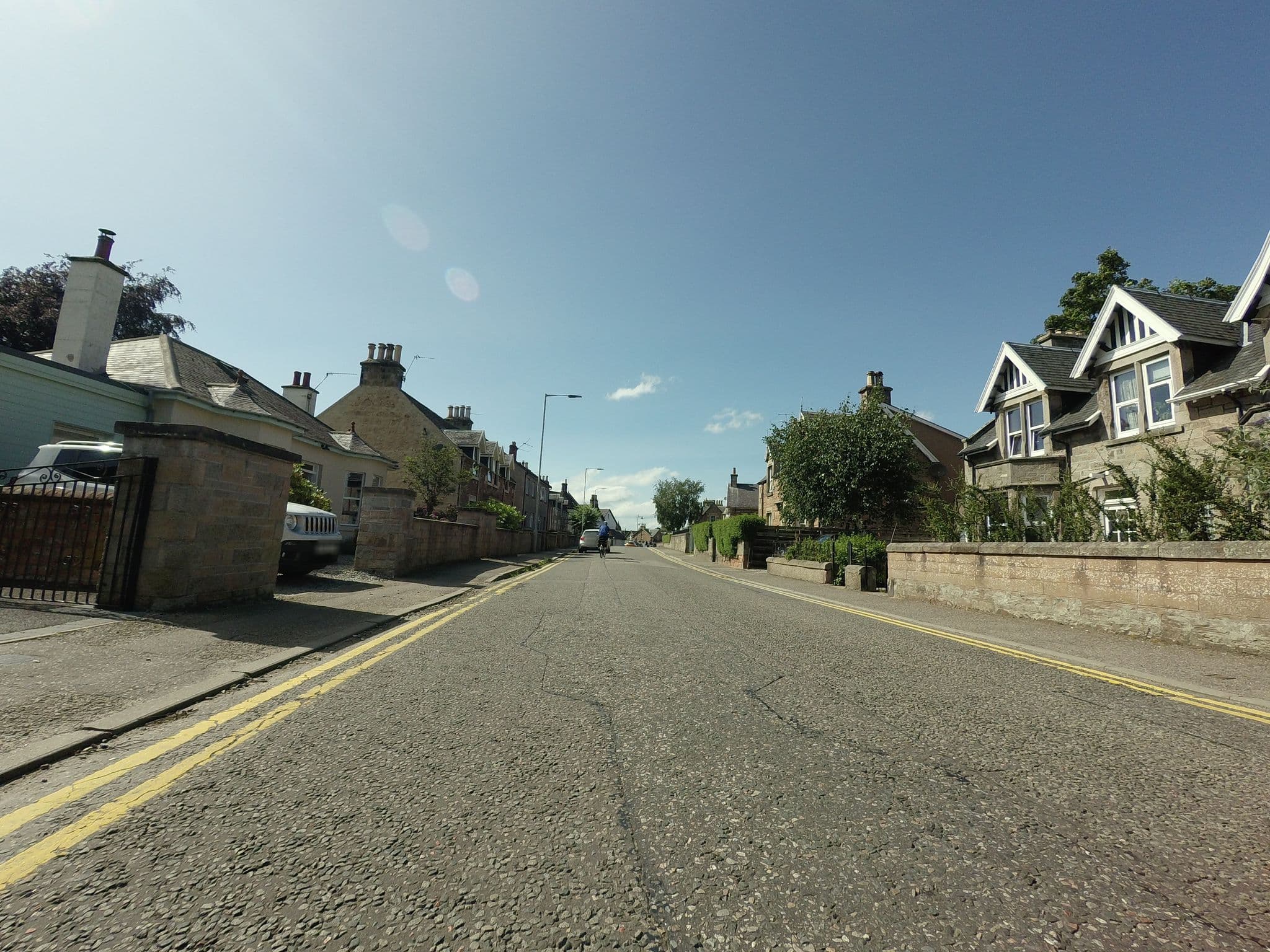 Street view near Silverstrands Bed & Breakfast, Inverness — © tallguy (CC BY-SA · Mapillary)