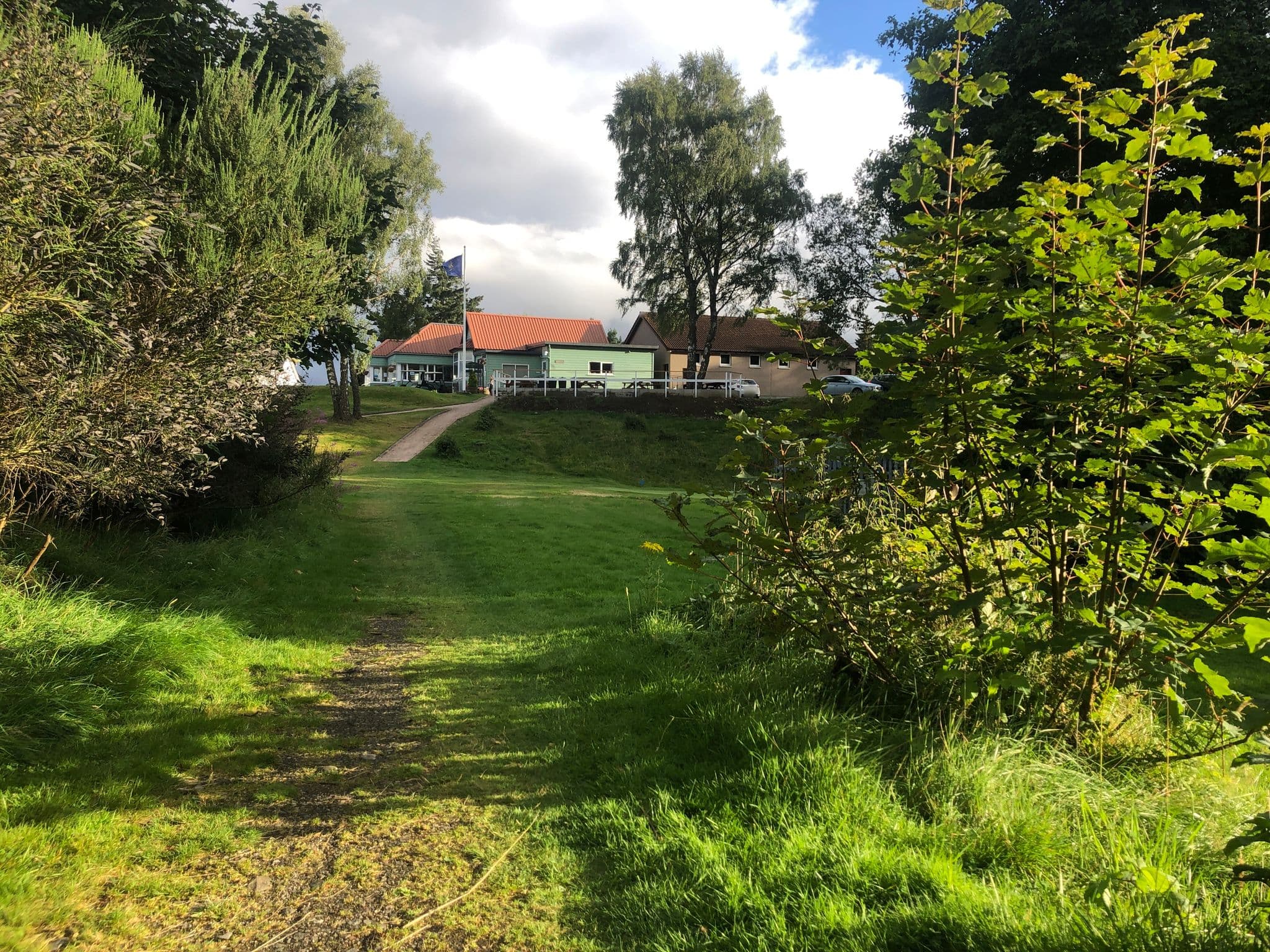 Street view near Greenways Bed & Breakfest, Newtonmore — © drnoble (CC BY-SA · Mapillary)