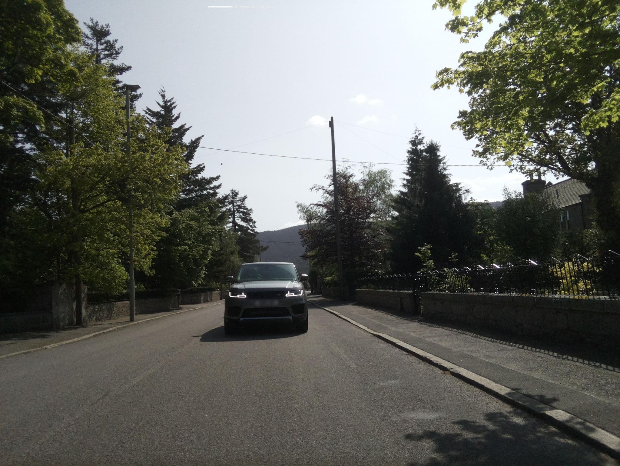 Street view near Tangley House, Ballater — © southglos (CC BY-SA · Mapillary)