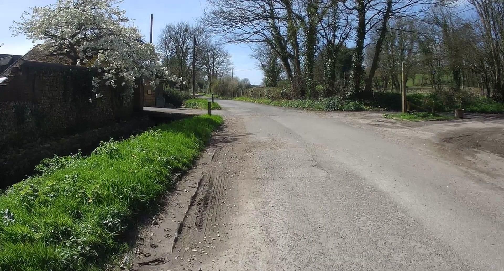 Street view near Marley House, Wool — © jpennycook (CC BY-SA · Mapillary)