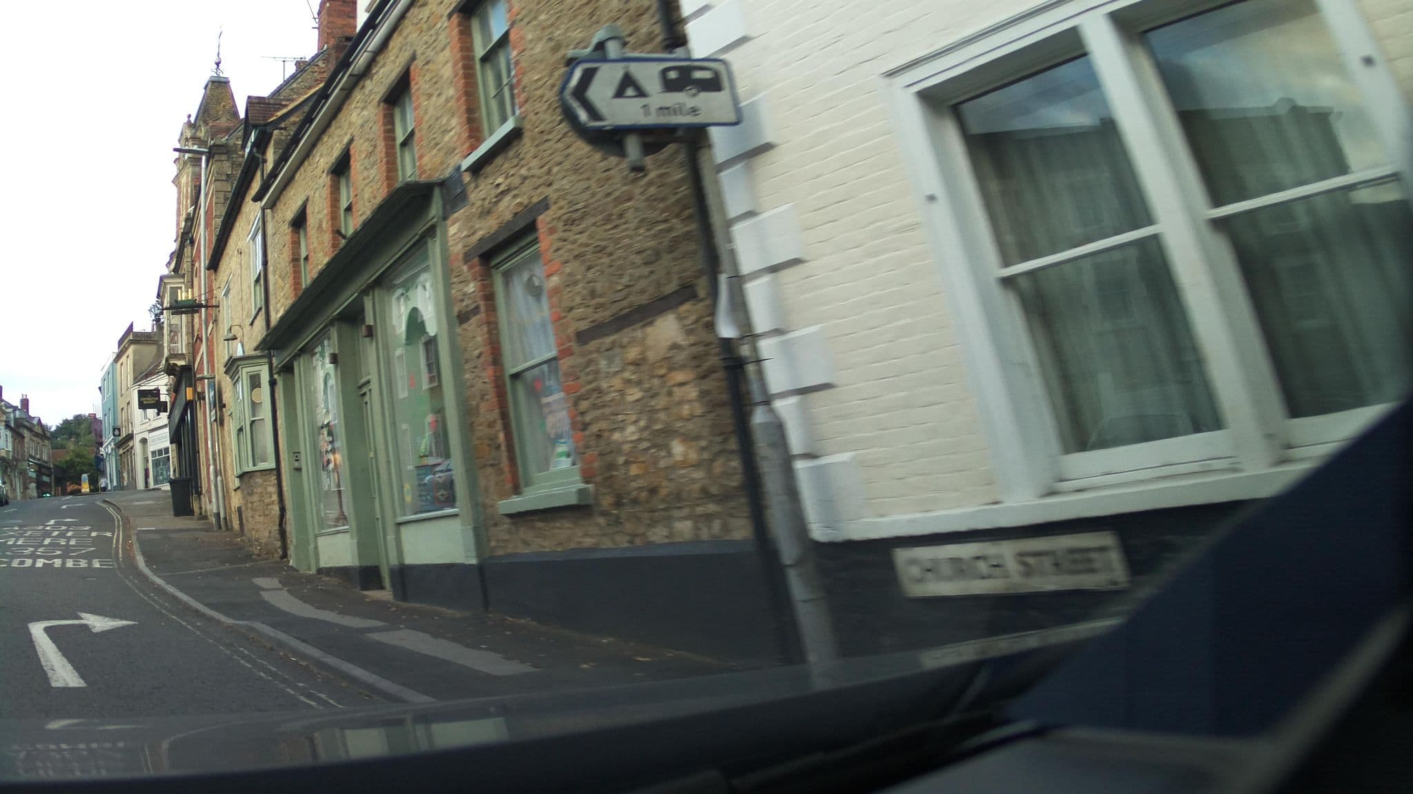Street view near The Hub, Wincanton — © southglos (CC BY-SA · Mapillary)
