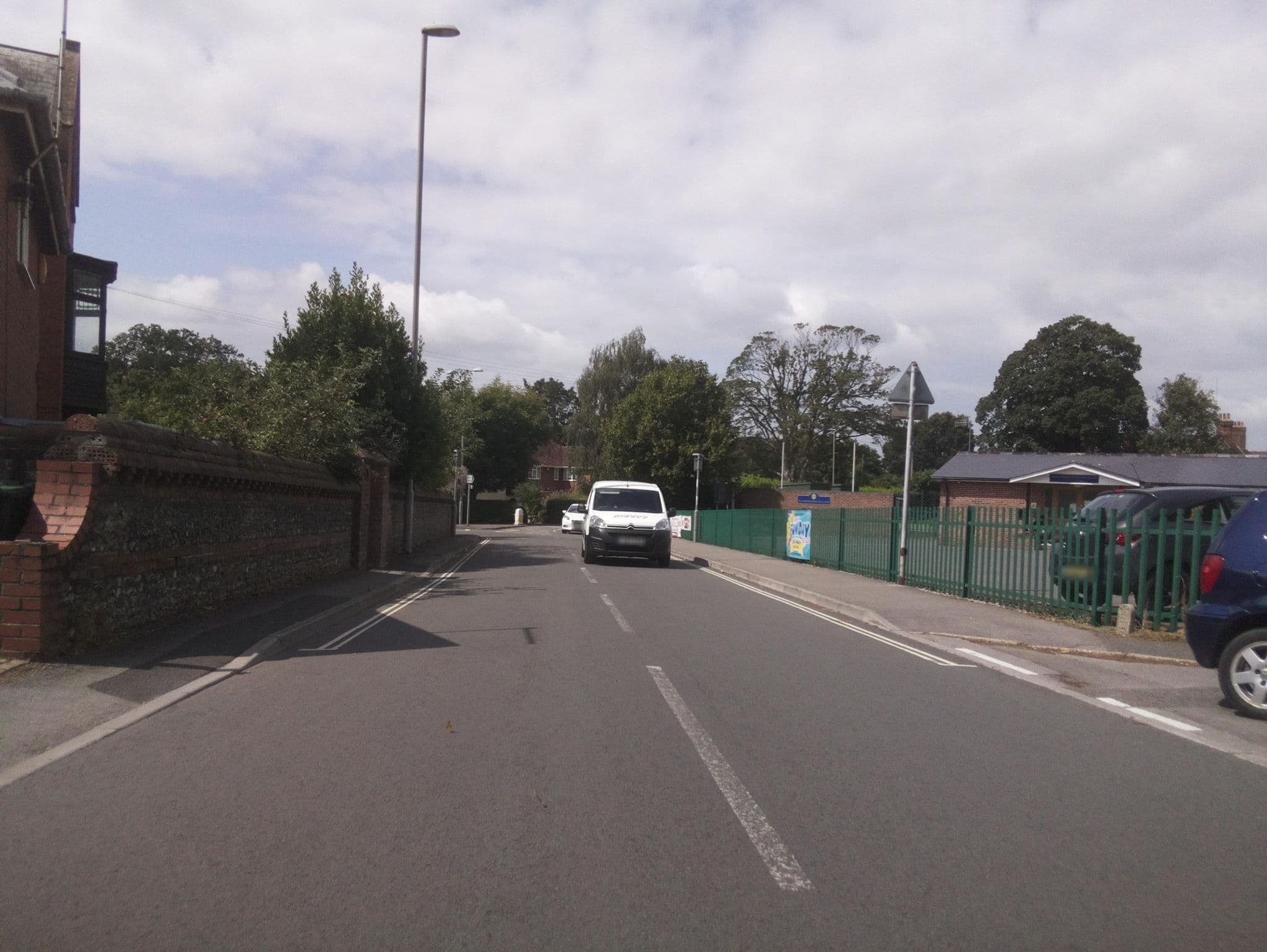Street view near St Martin's House, Blandford Forum — © southglos (CC BY-SA · Mapillary)