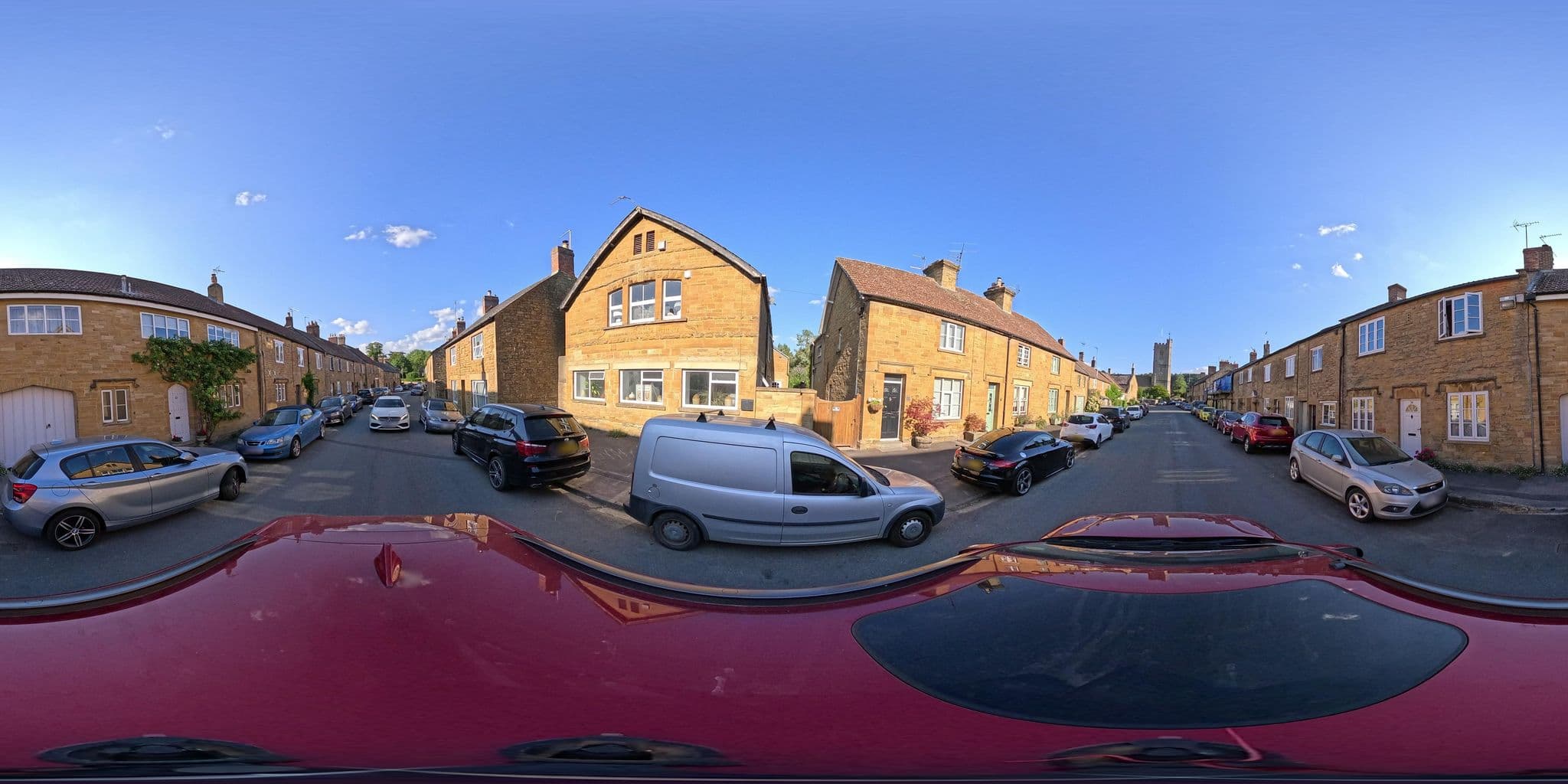 Street view near Slipper Cottage B & B, Stoke-sub-Hamdon — © southglos (CC BY-SA · Mapillary)