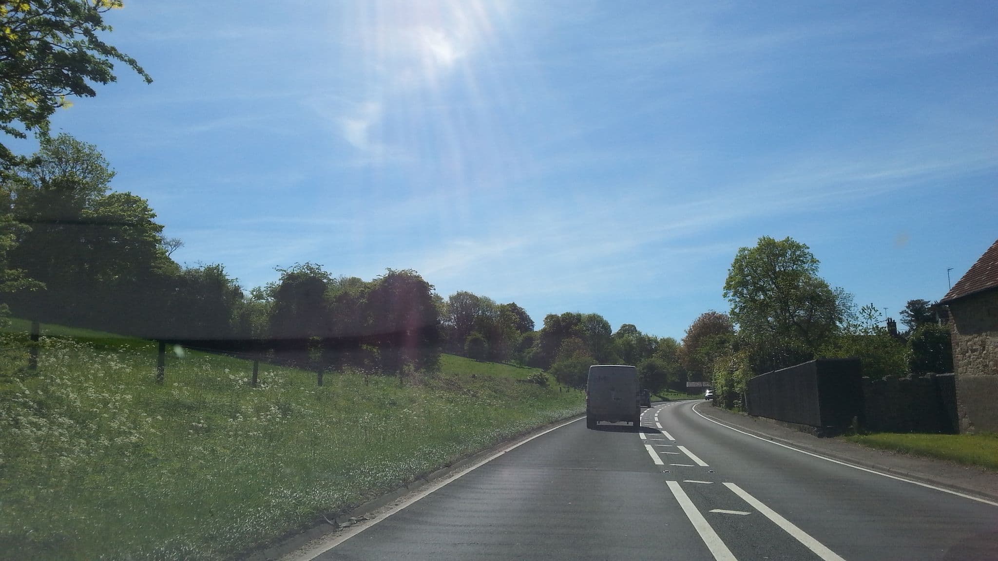 Street view near old rectory, Tisbury — © adam2 (CC BY-SA · Mapillary)