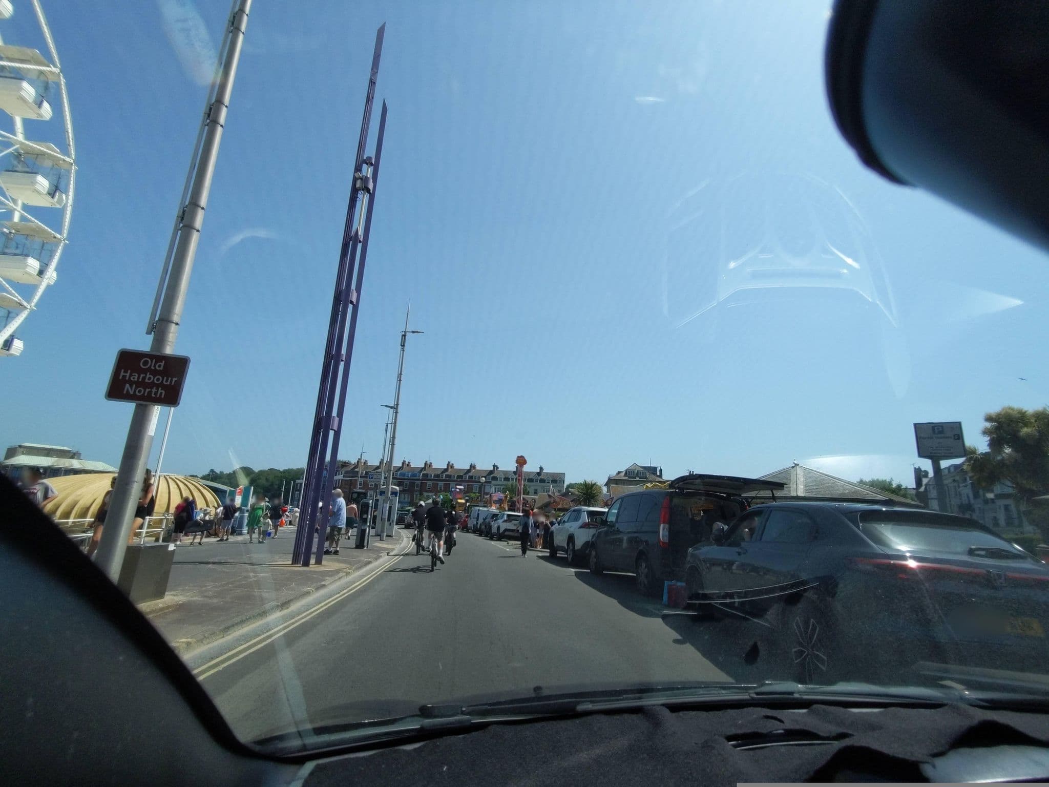 Street view near Weymouth Sands Guest House, Weymouth — © WaggyDog (CC BY-SA · Mapillary)