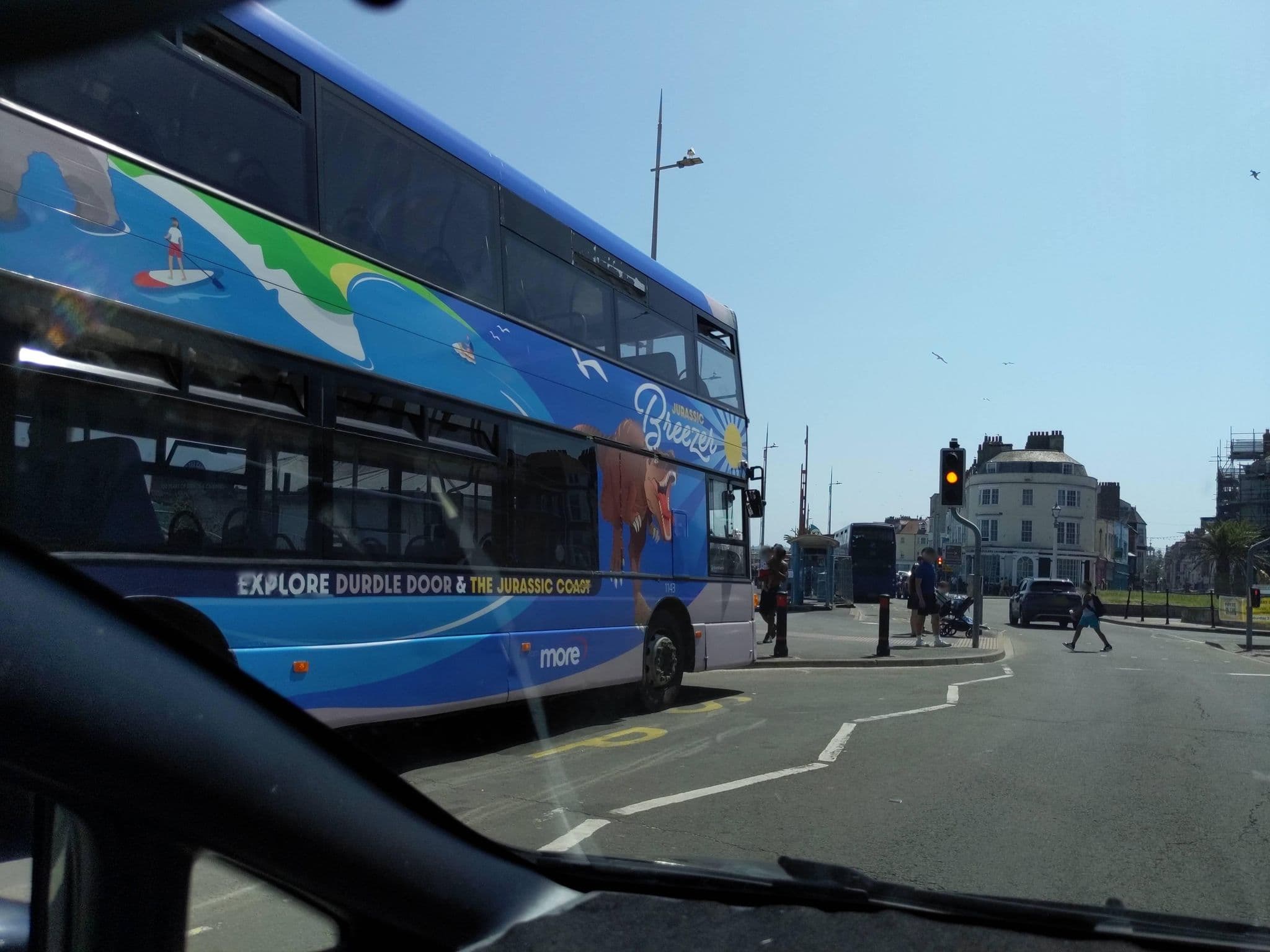 Street view near Bayliss Hall Guesthouse, Weymouth — © WaggyDog (CC BY-SA · Mapillary)