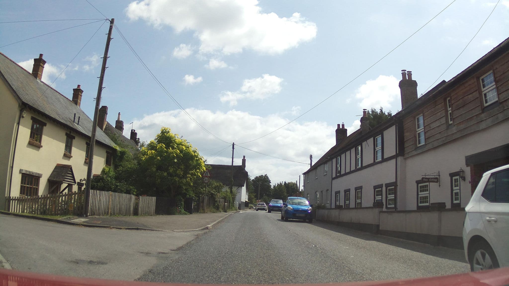 Street view near Hathaways Hotel, Charlton Marshall — © southglos (CC BY-SA · Mapillary)