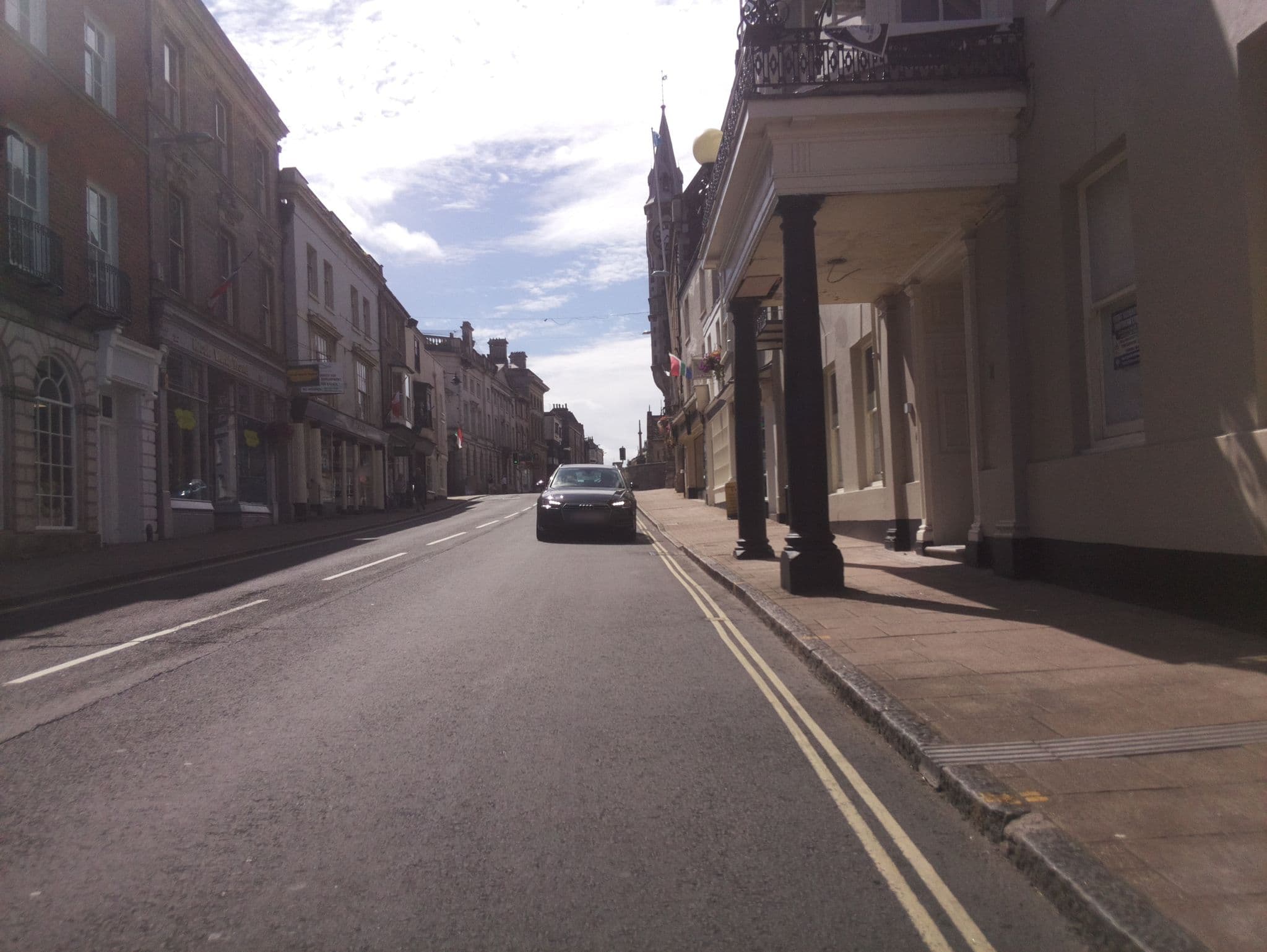 Street view near Best Western Kings Arms Hotel, Dorchester — © southglos (CC BY-SA · Mapillary)