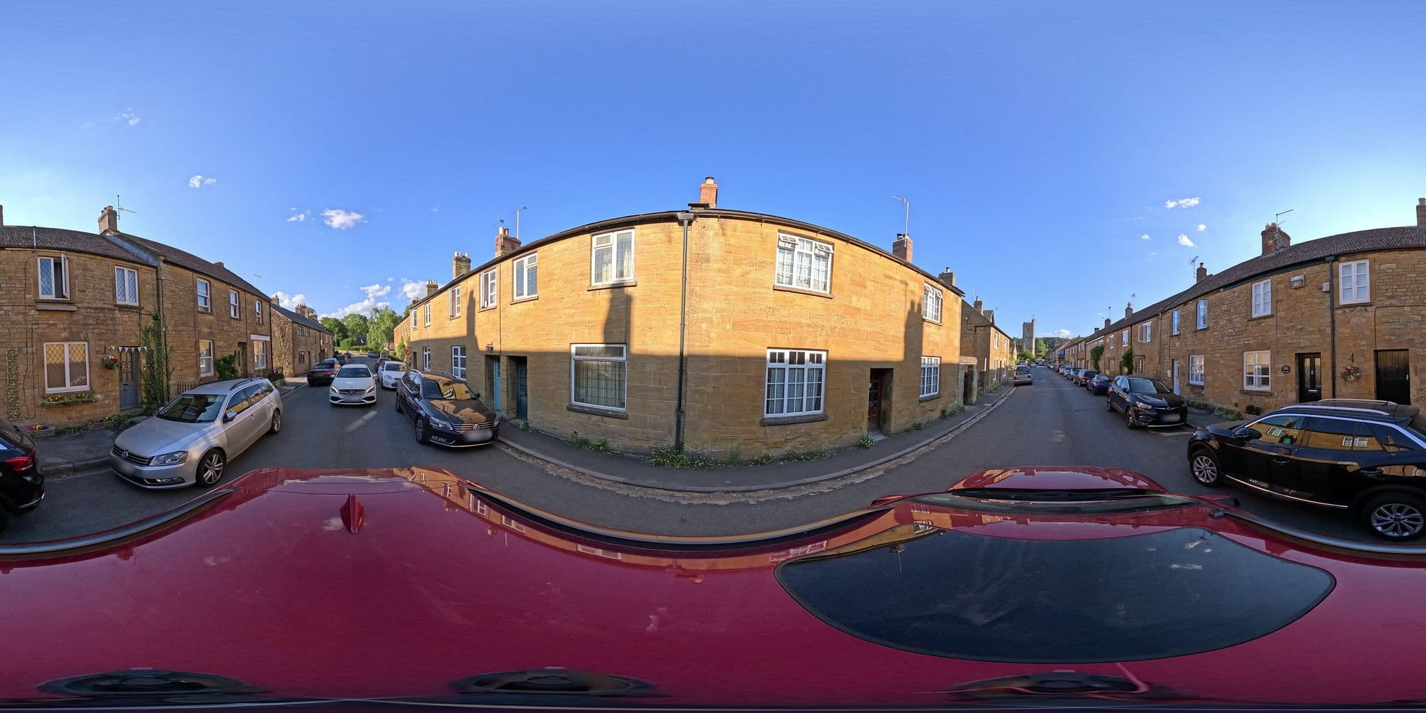 Street view near The Kings Arm Montacute, Stoke-sub-Hamdon — © southglos (CC BY-SA · Mapillary)