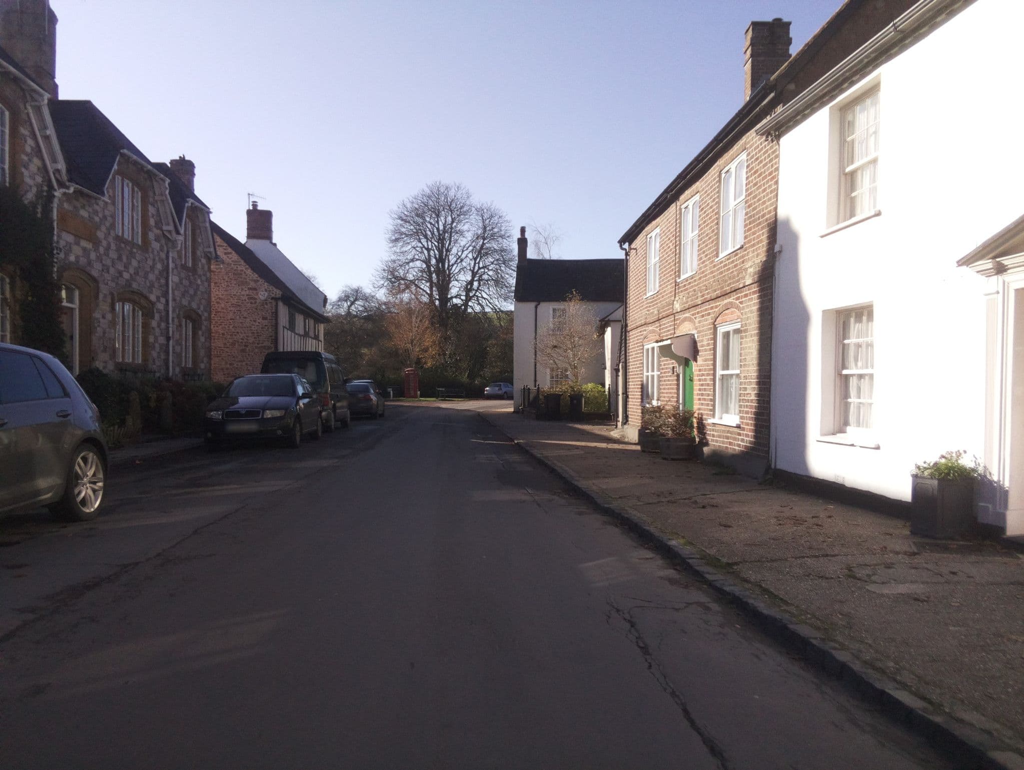 Street view near Wessex Holiday Cottages - Old Gaol Cottage, Maiden Newton — © southglos (CC BY-SA · Mapillary)