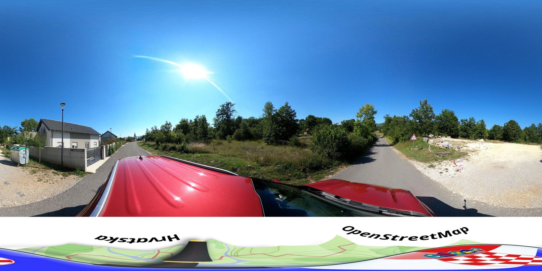 Street view near Degenia Velebitica, Gračac — © hbogner (CC BY-SA · Mapillary)