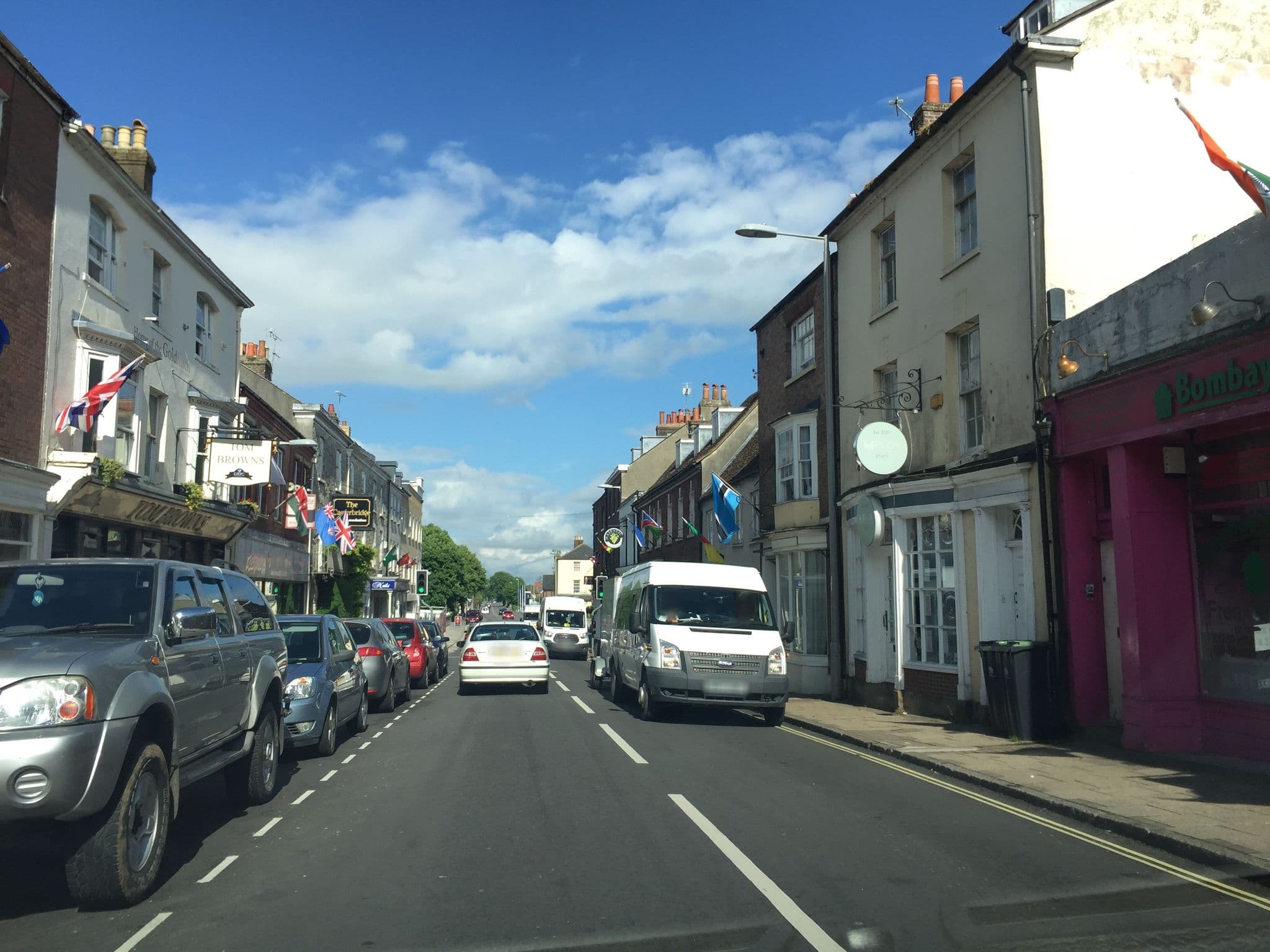 Street view near The Hub, Dorchester — © essexboy (CC BY-SA · Mapillary)