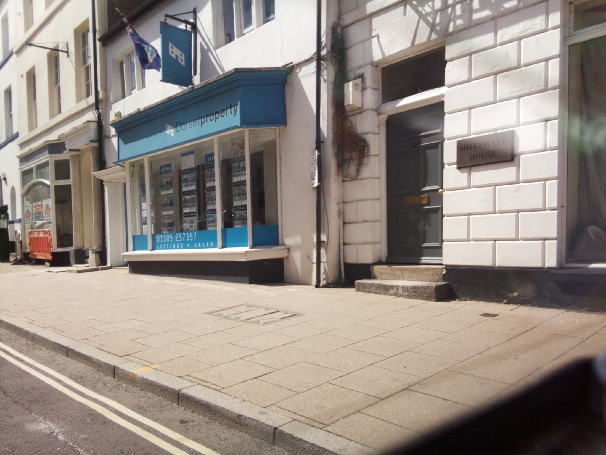 Street view near Shirehall House, Dorchester — © southglos (CC BY-SA · Mapillary)