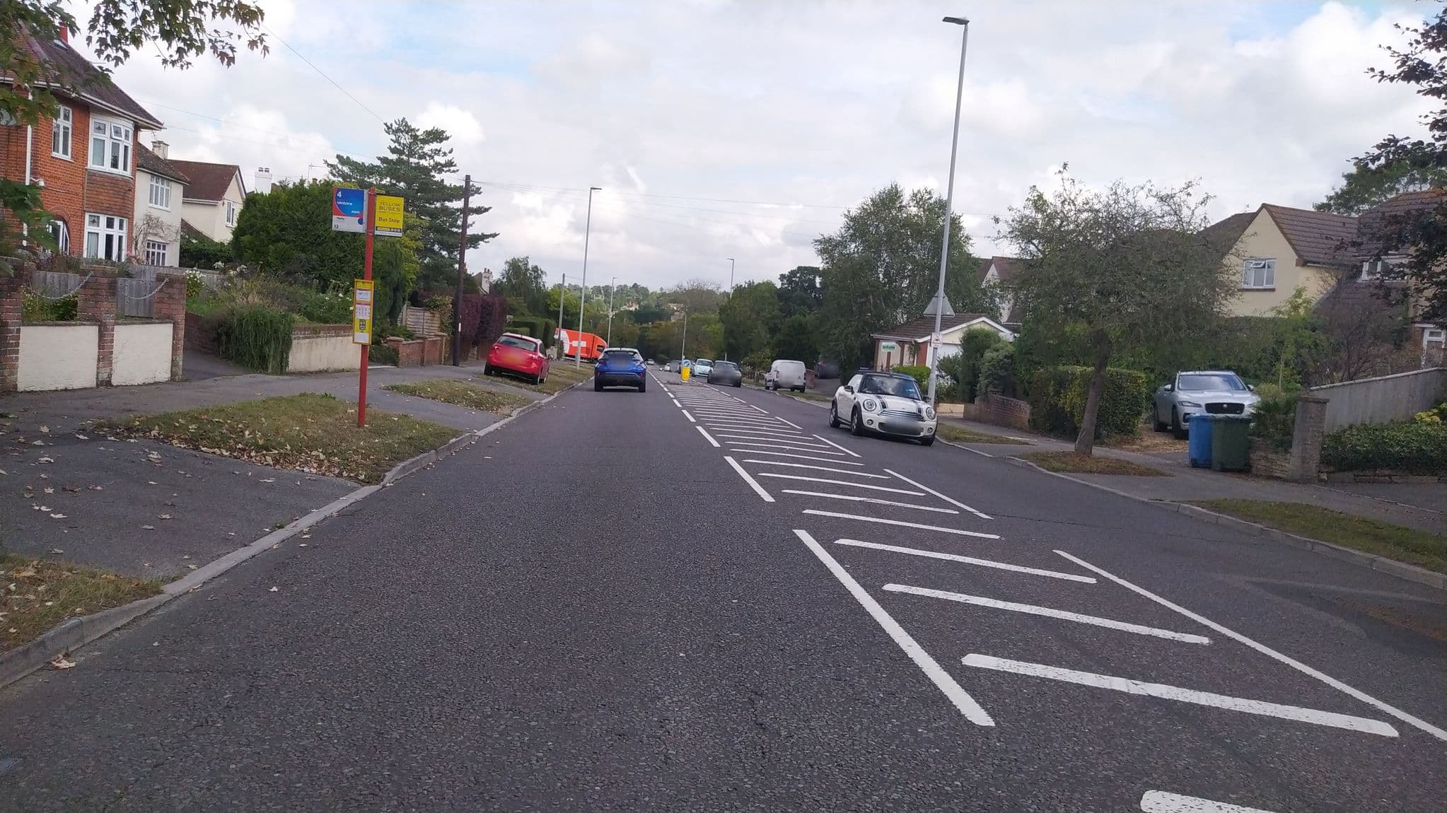 Street view near Ashton Lodge, Wimborne Minster — © noid (CC BY-SA · Mapillary)