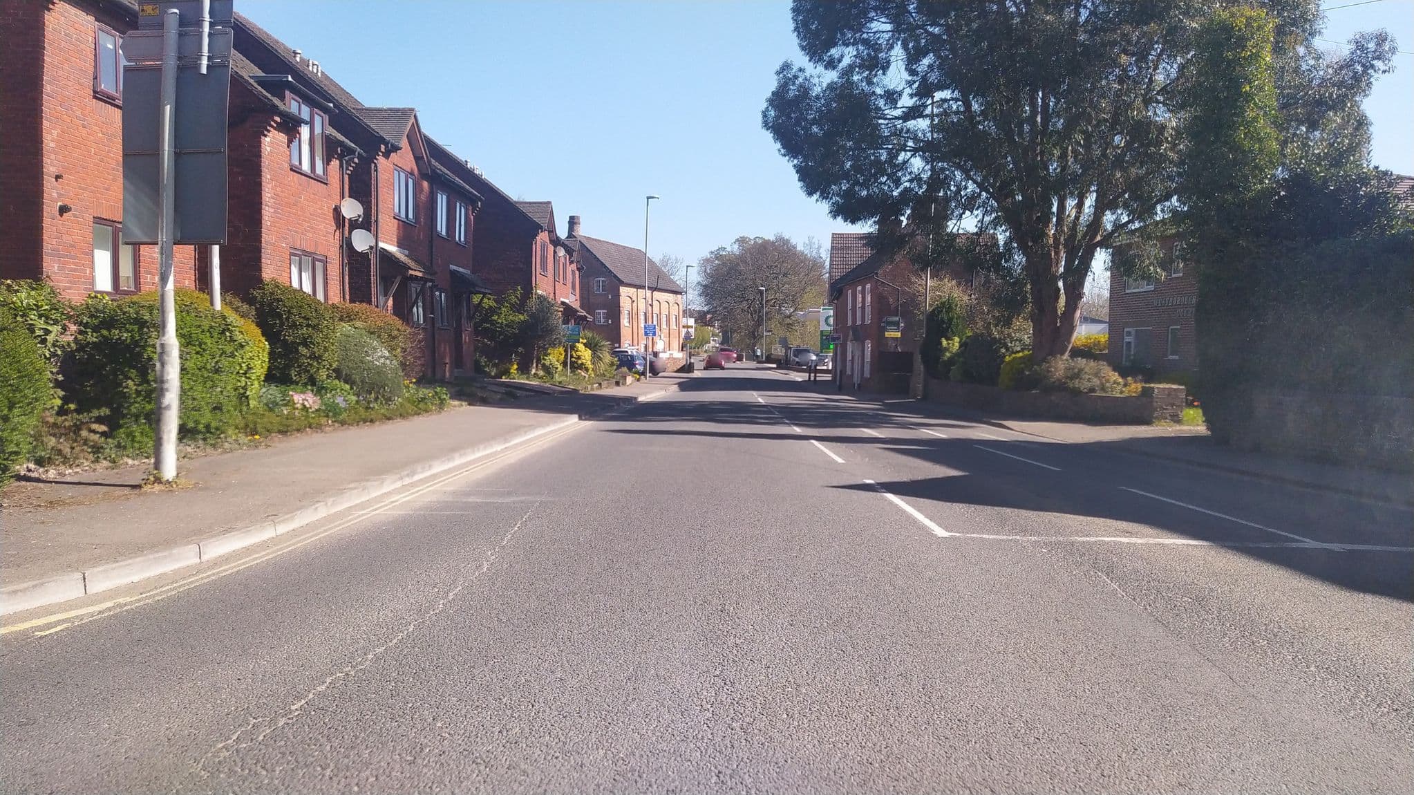 Street view near St Sidwell - Bed & Breakfast, Wimborne Minster — © noid (CC BY-SA · Mapillary)