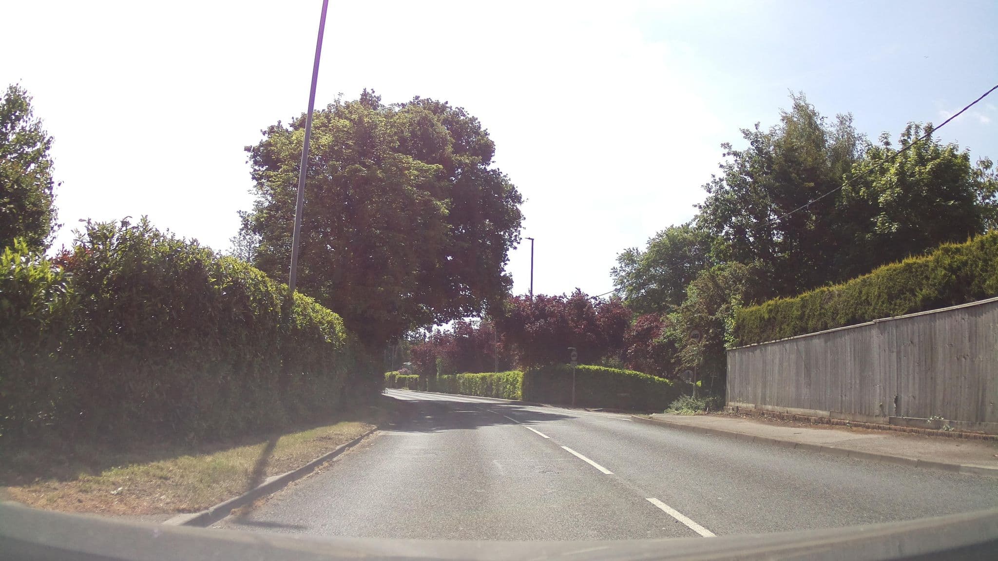 Street view near Bramble Lodge, Verwood — © southglos (CC BY-SA · Mapillary)