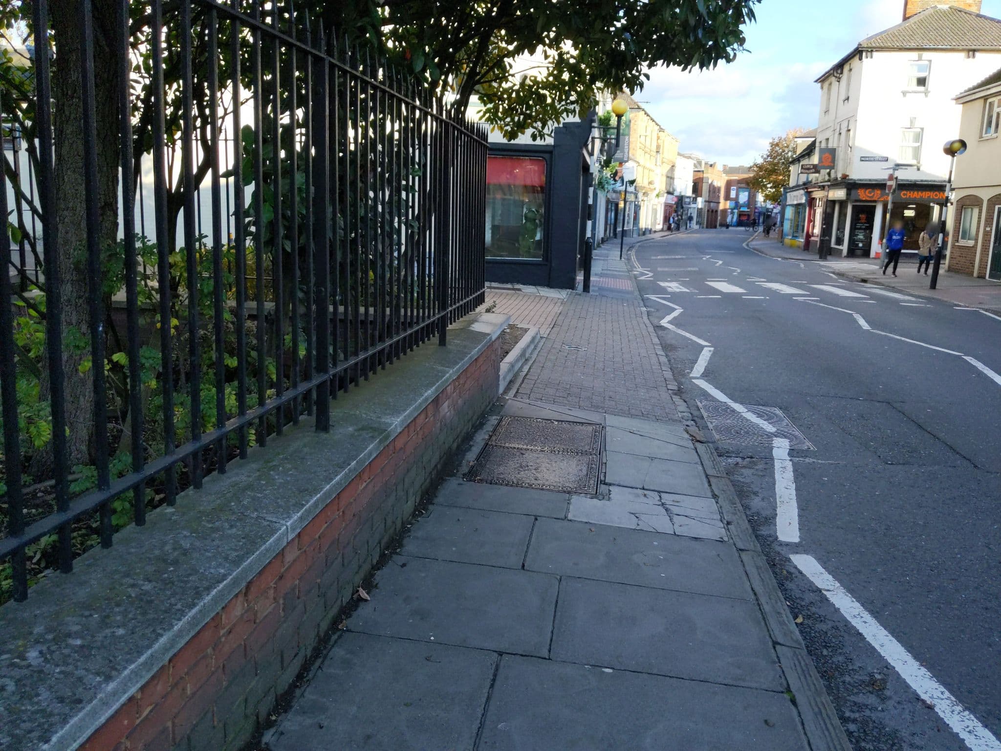 Street view near Salisbury Luxury Apartment, Salisbury — © pestrickland (CC BY-SA · Mapillary)