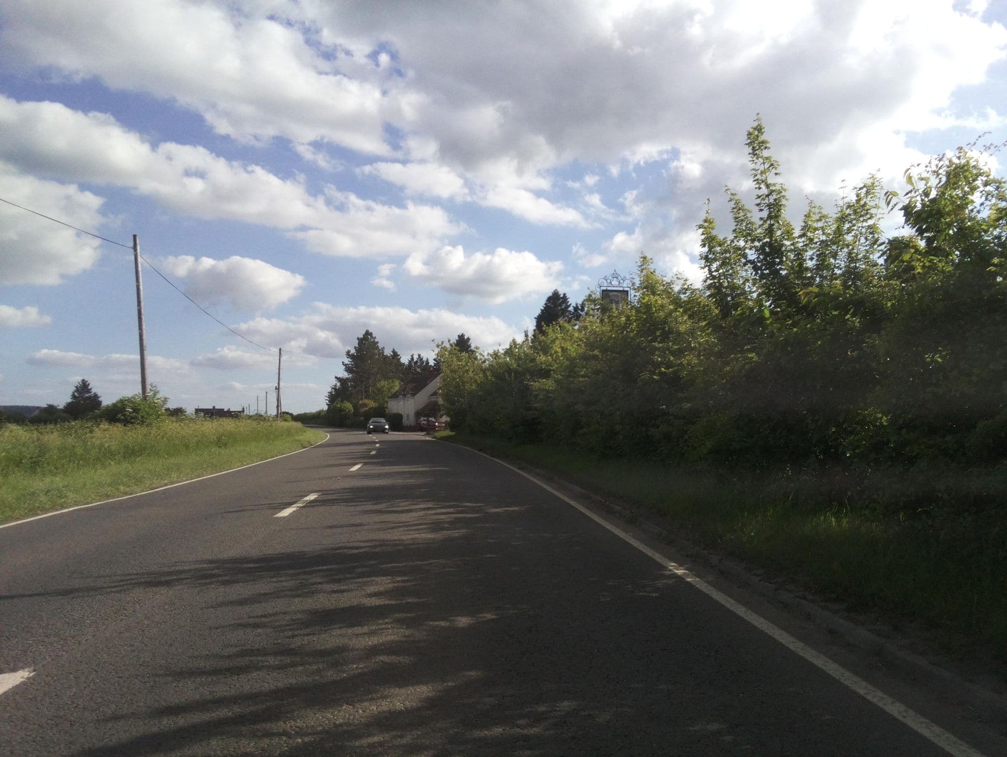Street view near Greylake Inn, Westonzoyland — © southglos (CC BY-SA · Mapillary)