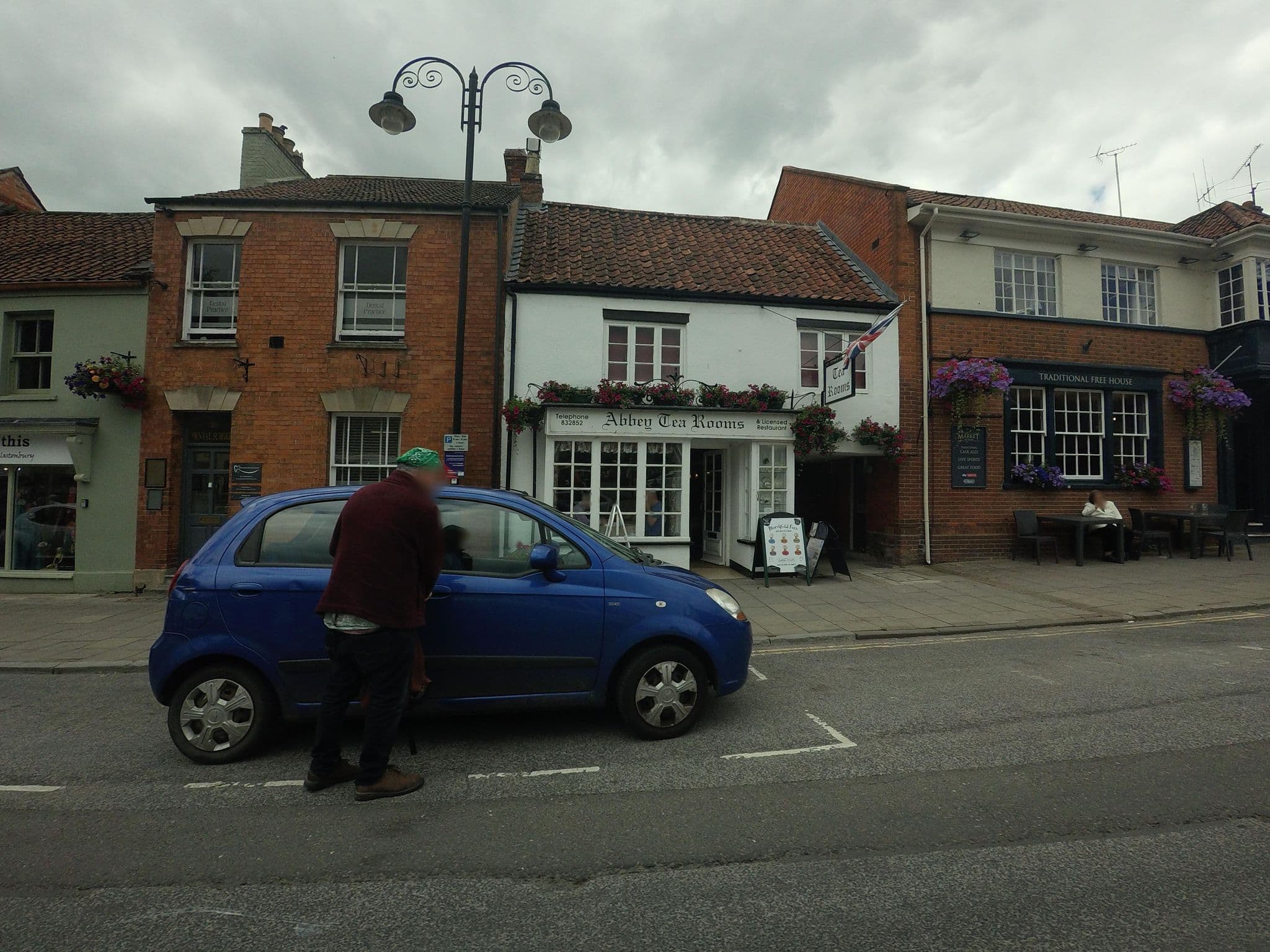Street view near The Pop Up Hotel, Glastonbury — © hobgoblin (CC BY-SA · Mapillary)