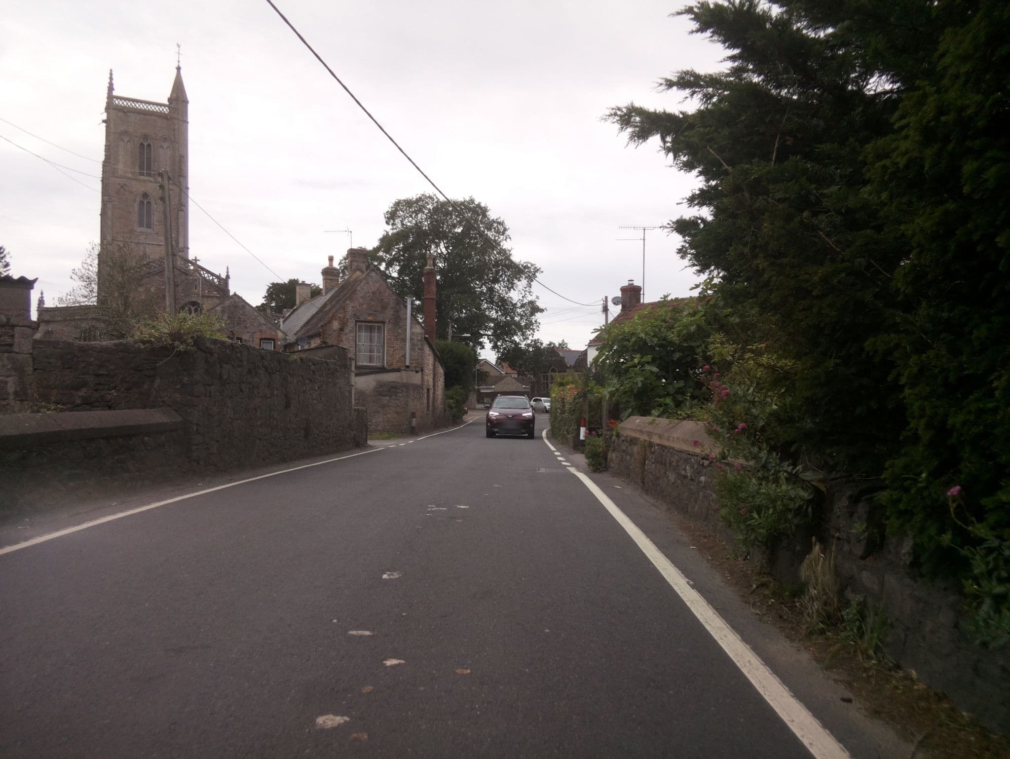 Street view near Chedwell Cottage, Cheddar — © southglos (CC BY-SA · Mapillary)
