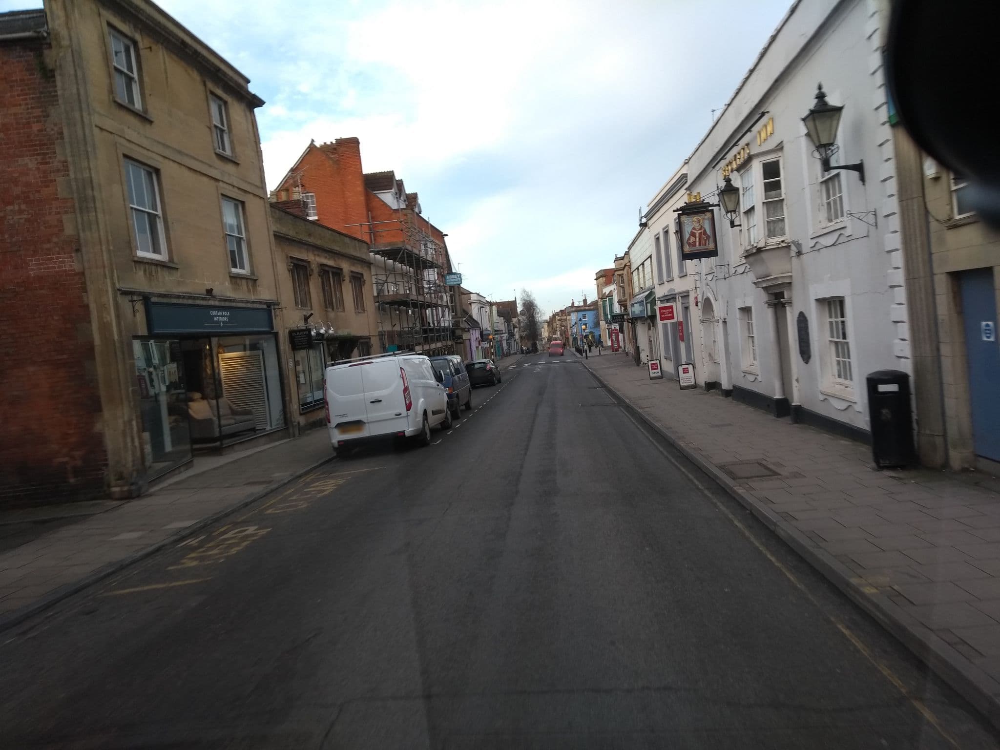 Street view near Chalice Lodge, Glastonbury — © ukchris (CC BY-SA · Mapillary)