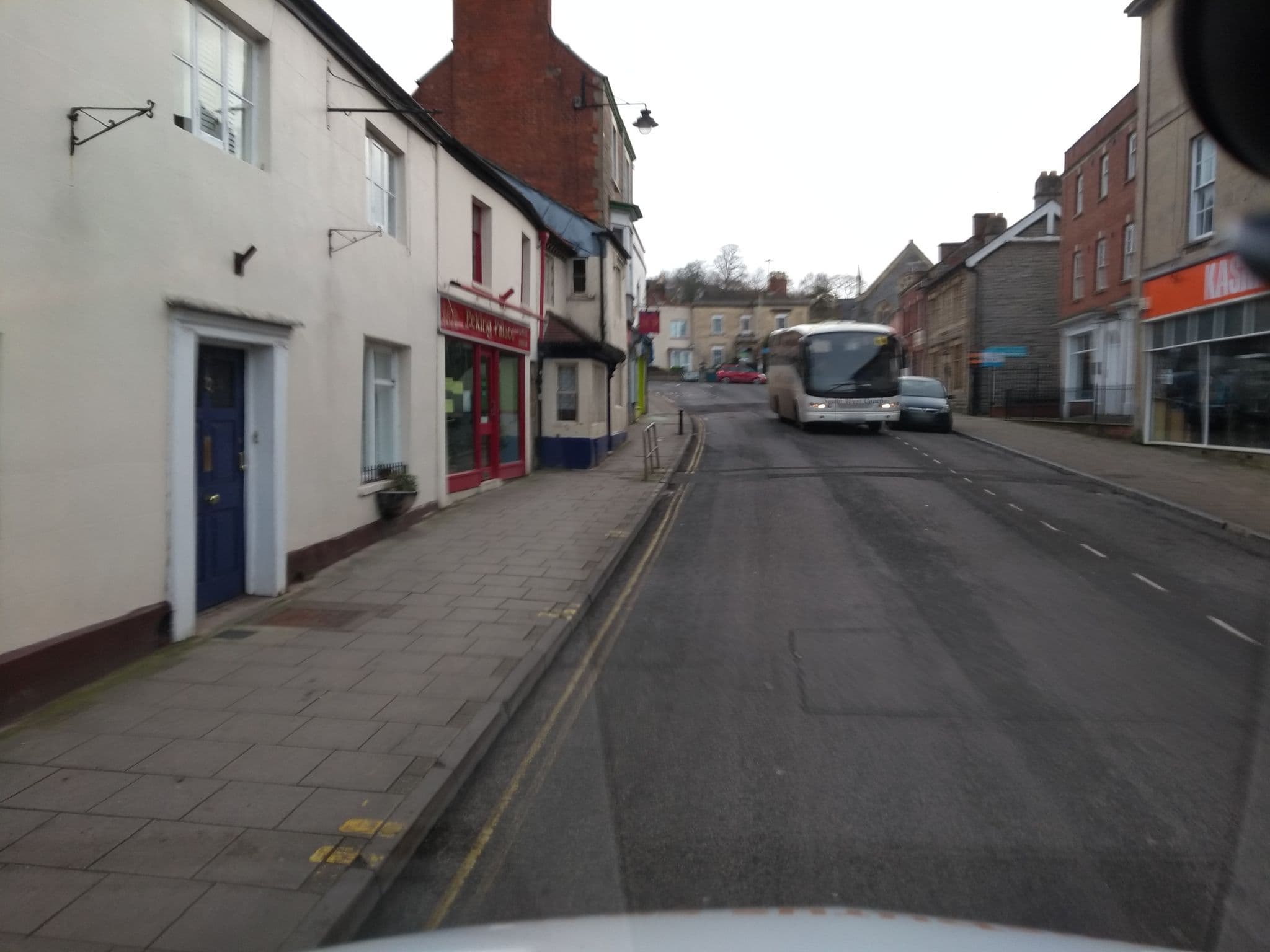 Street view near Arimathean Retreat, Glastonbury — © ukchris (CC BY-SA · Mapillary)