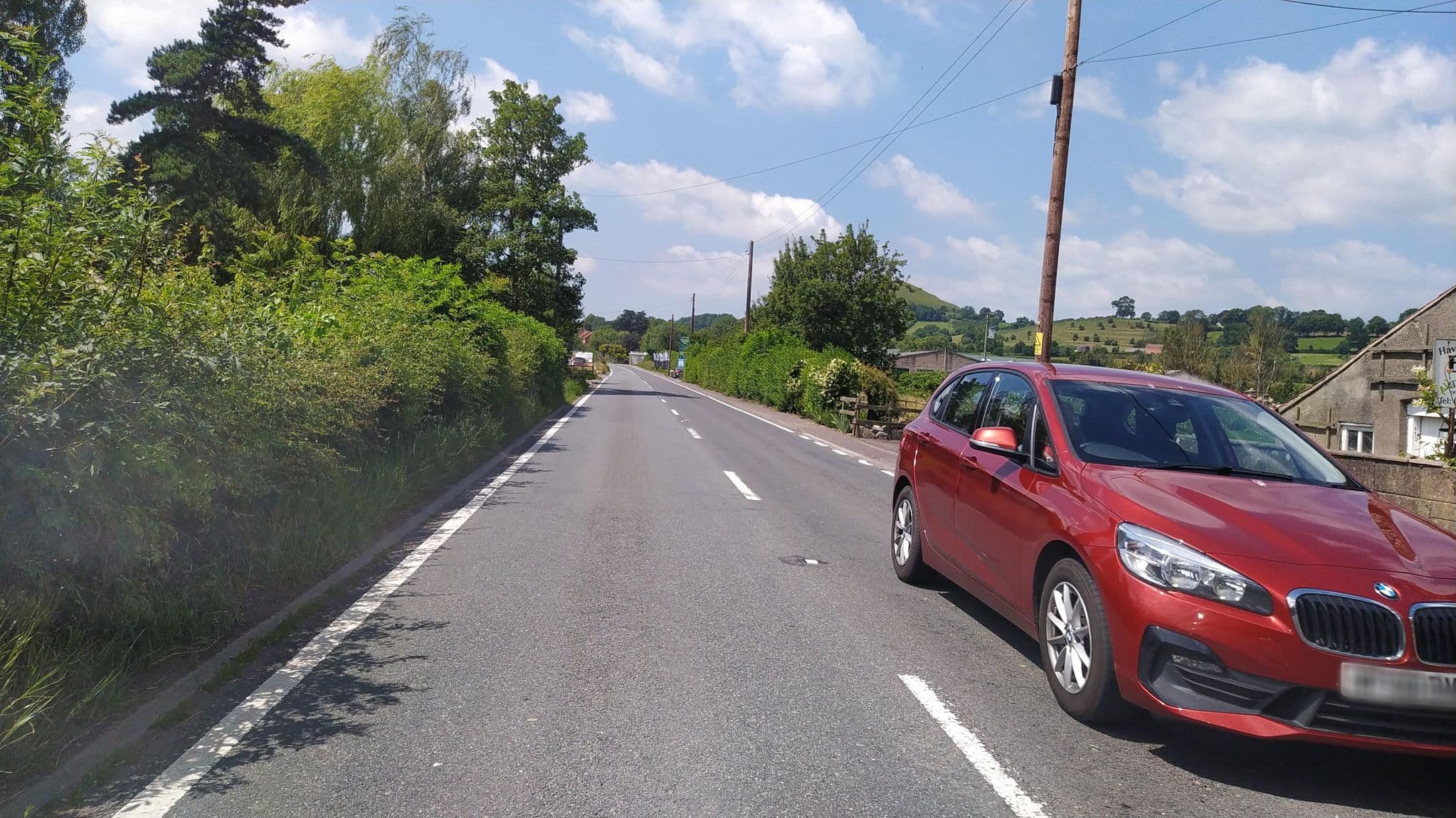 Street view near Havyatt Cottage Glastonbury, Glastonbury — © noid (CC BY-SA · Mapillary)
