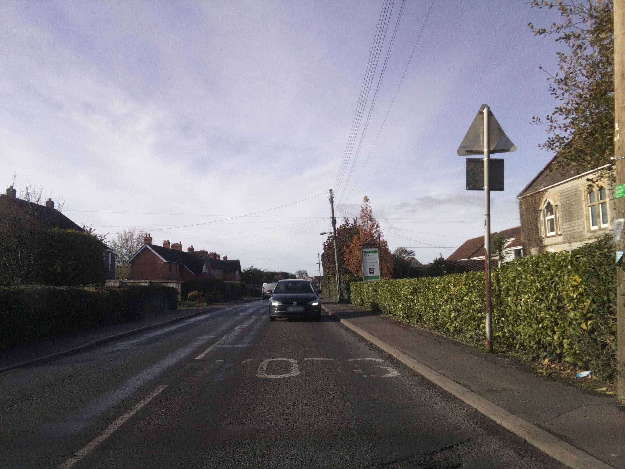 Street view near Meare Manor - Guest house, Glastonbury — © southglos (CC BY-SA · Mapillary)