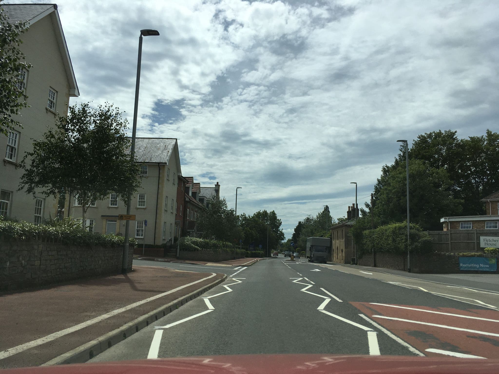 Street view near 26 Glastonbury Road B & B, Wells — © southglos (CC BY-SA · Mapillary)