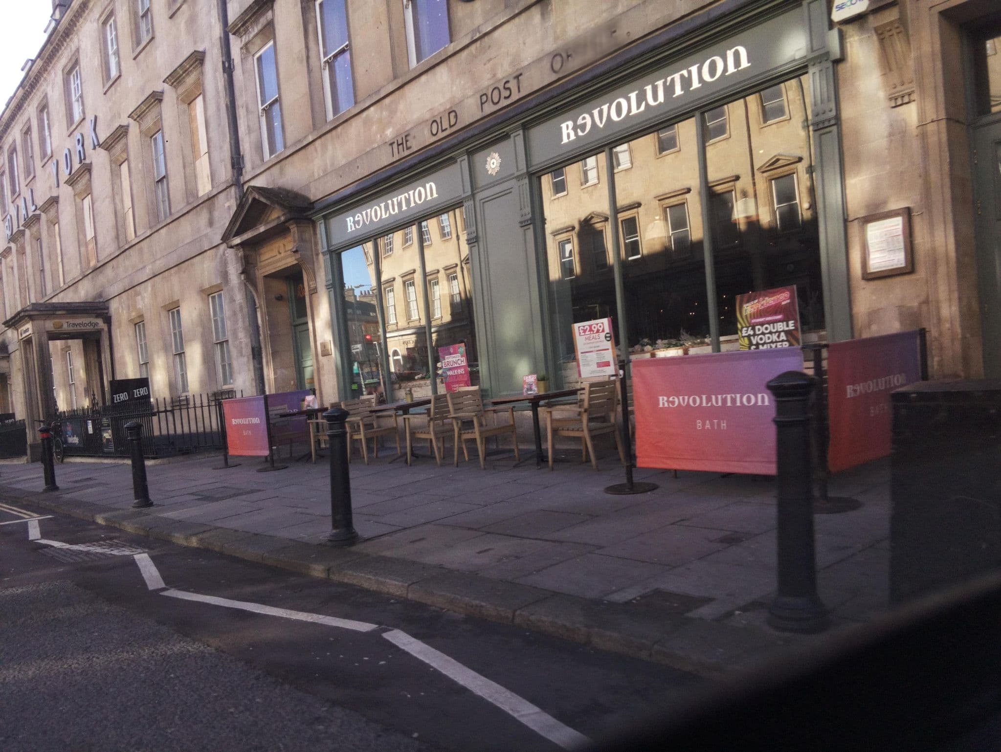 Street view near Travelodge, Bath — © southglos (CC BY-SA · Mapillary)