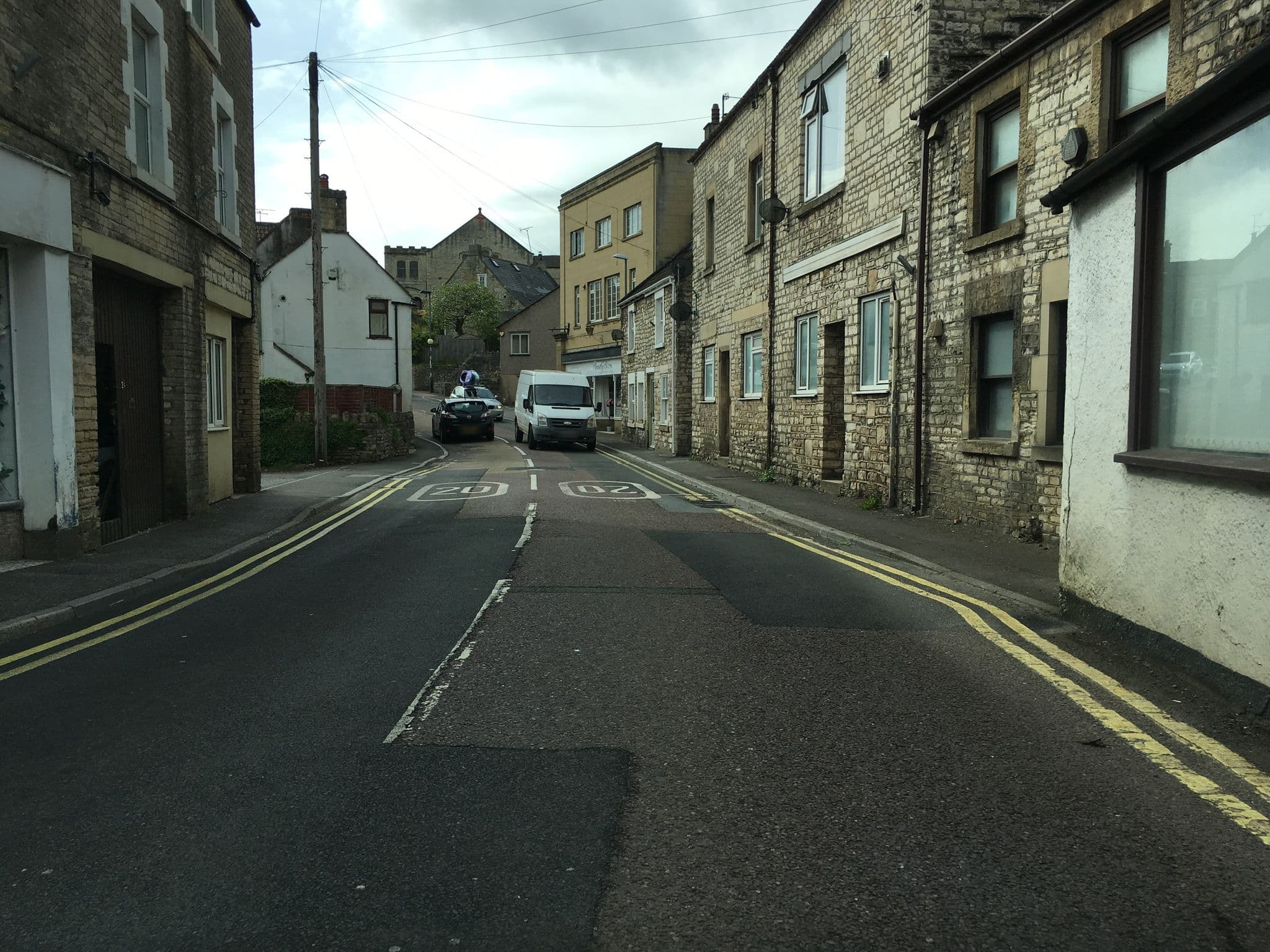 Street view near Tithe Barn, Paulton — © southglos (CC BY-SA · Mapillary)