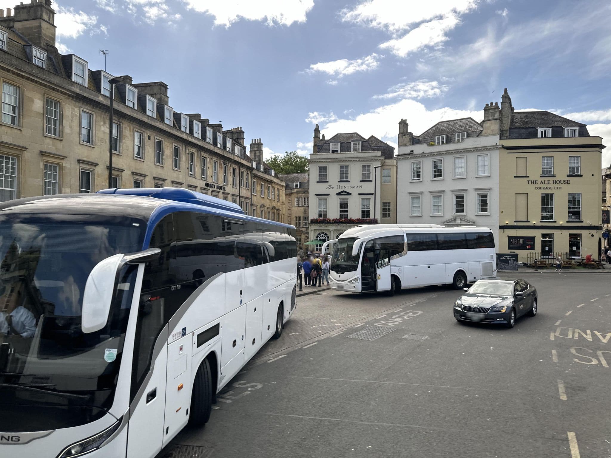 Street view near Abbey City Centre Hotel, Bath — © amaiman (CC BY-SA · Mapillary)