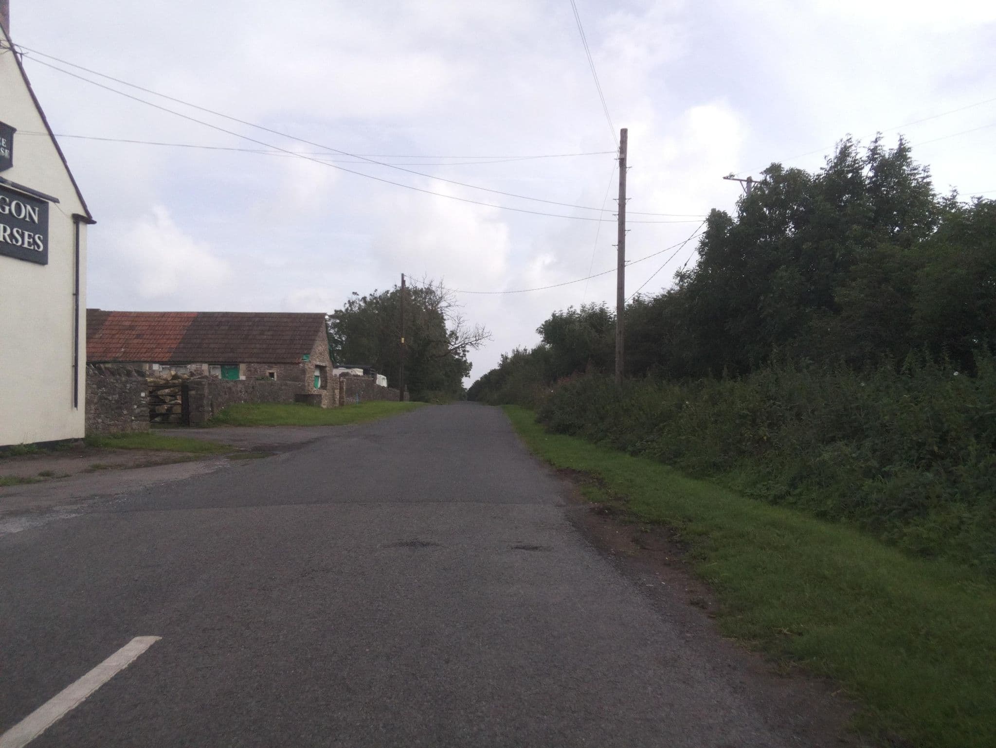 Street view near Knapps Farm, Shepton Mallet — © southglos (CC BY-SA · Mapillary)