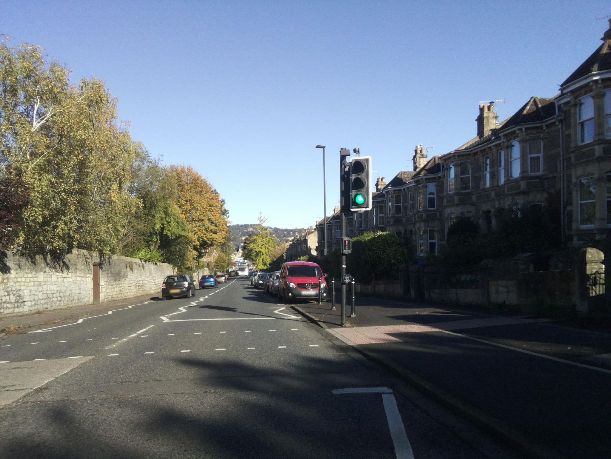 Street view near Kinlet Guest House, Bath — © southglos (CC BY-SA · Mapillary)