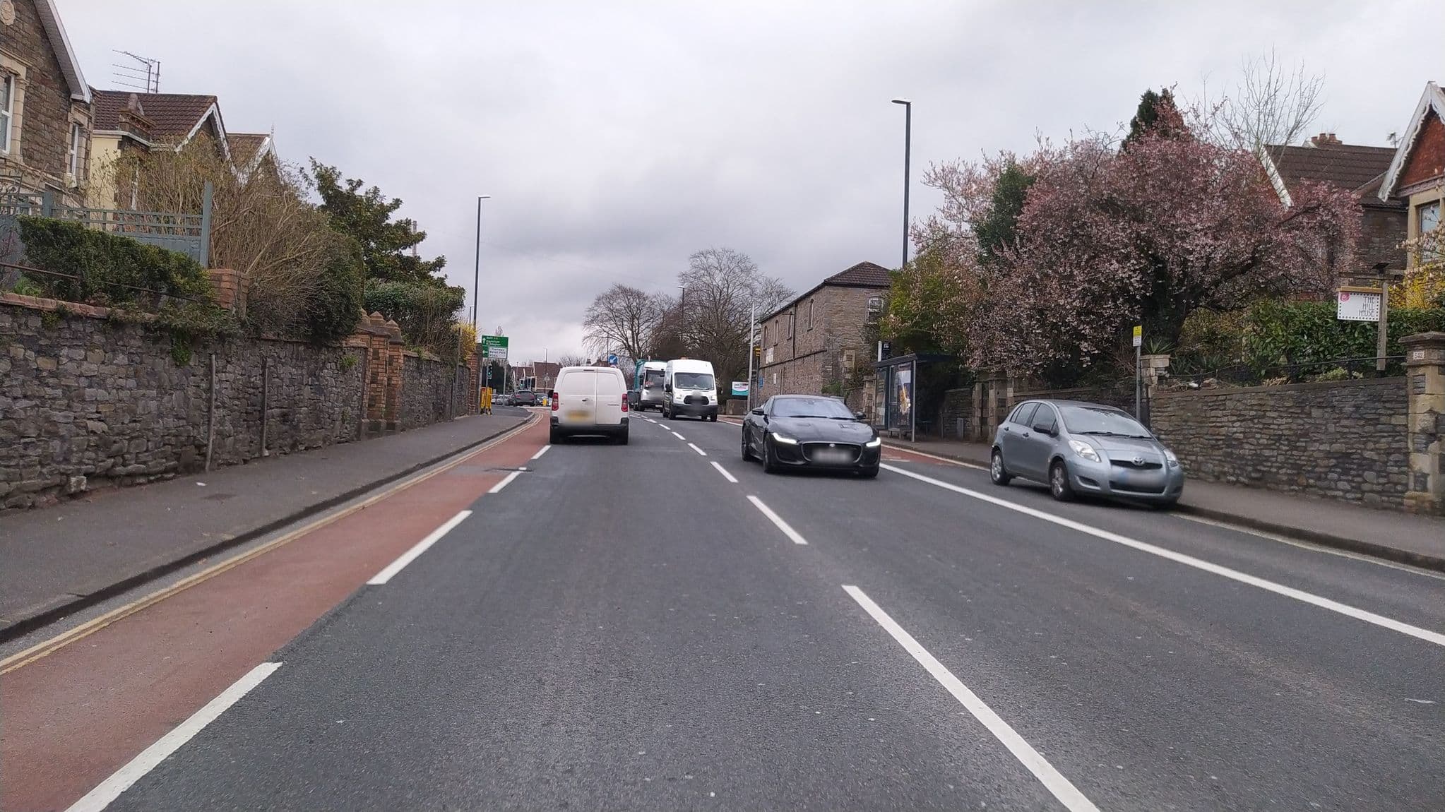 Street view near Woodstock Guest House, Bristol — © noid (CC BY-SA · Mapillary)