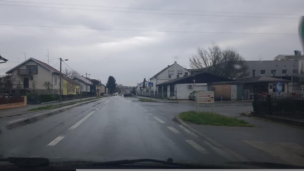 Street view near KM therooms, Bjelovar — © mik007 (CC BY-SA · Mapillary)