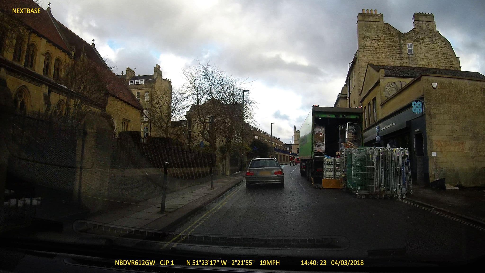 Street view near 1 Gloucester St Rental, Bath — © colinpeachey (CC BY-SA · Mapillary)