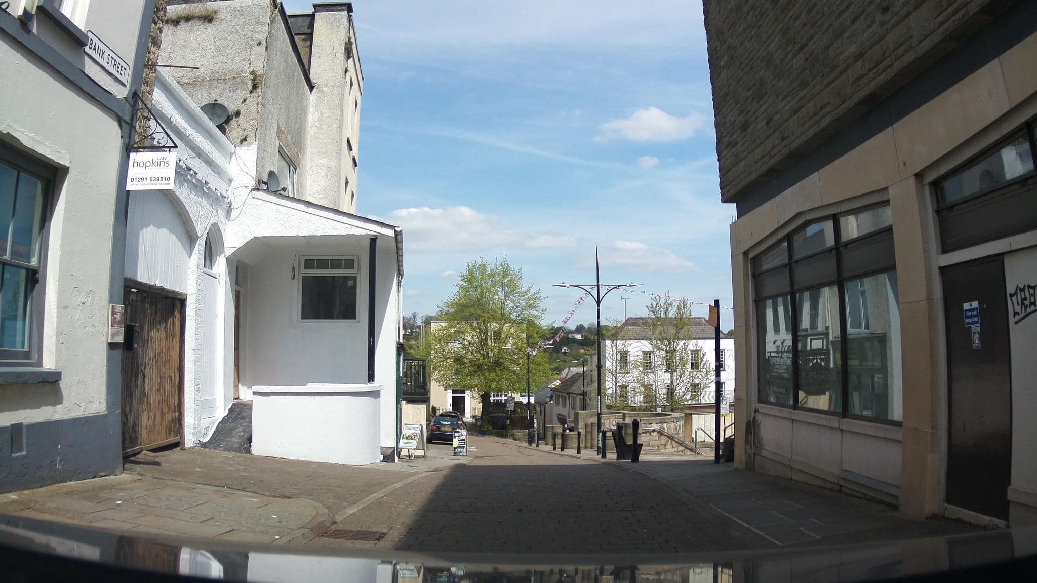 Street view near Greenman Affordable Accommodation, Chepstow — © southglos (CC BY-SA · Mapillary)