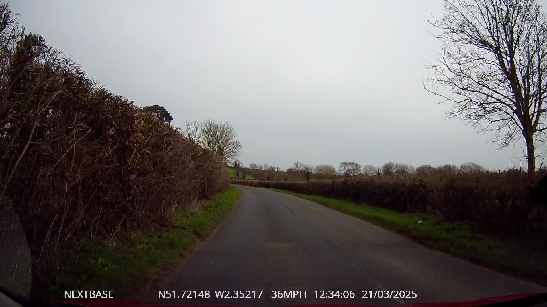 Street view near Waterend Farm, Eastington — © OrangeHurst97 (CC BY-SA · Mapillary)