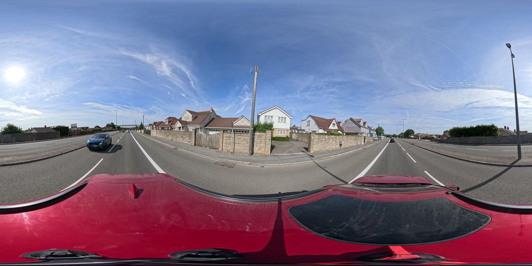 Street view near Willow Court Lodge, Almondsbury — © southglos (CC BY-SA · Mapillary)