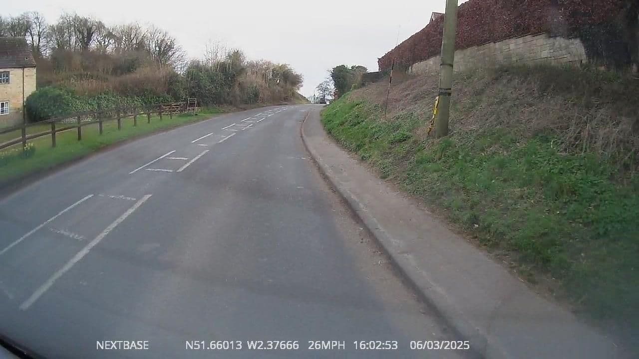 Street view near Road Green House, Dursley — © OrangeHurst97 (CC BY-SA · Mapillary)