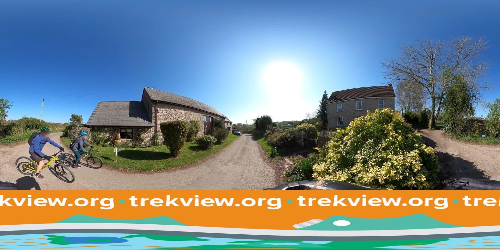Street view near Upper Sedbury House B&B, Chepstow — © trekviewed (CC BY-SA · Mapillary)