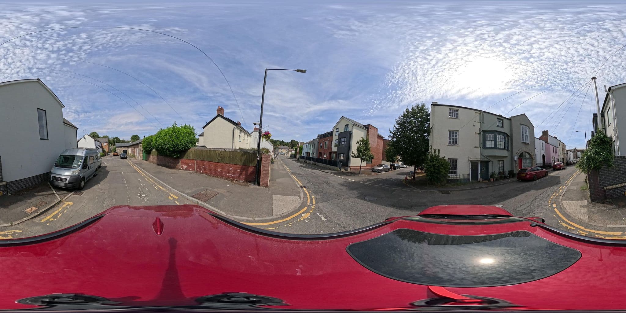 Street view near No.8 Accommodation, Chepstow — © southglos (CC BY-SA · Mapillary)