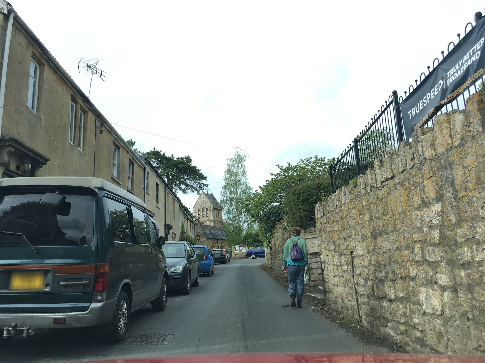 Street view near The Wheelwright's Arms, Limpley Stoke — © southglos (CC BY-SA · Mapillary)