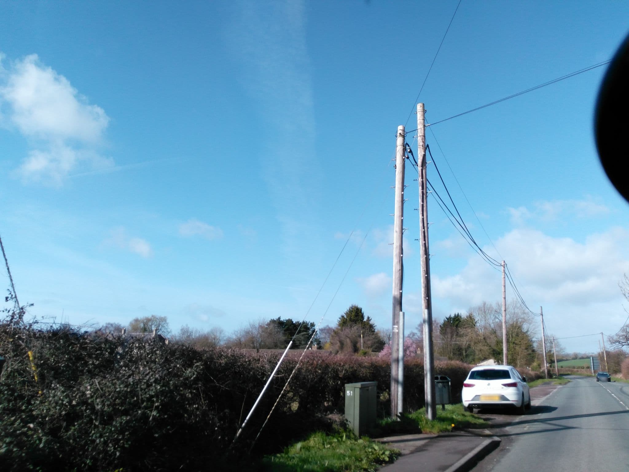 Street view near Gordon & Phyllis Brown, Westwood — © chris_debian (CC BY-SA · Mapillary)