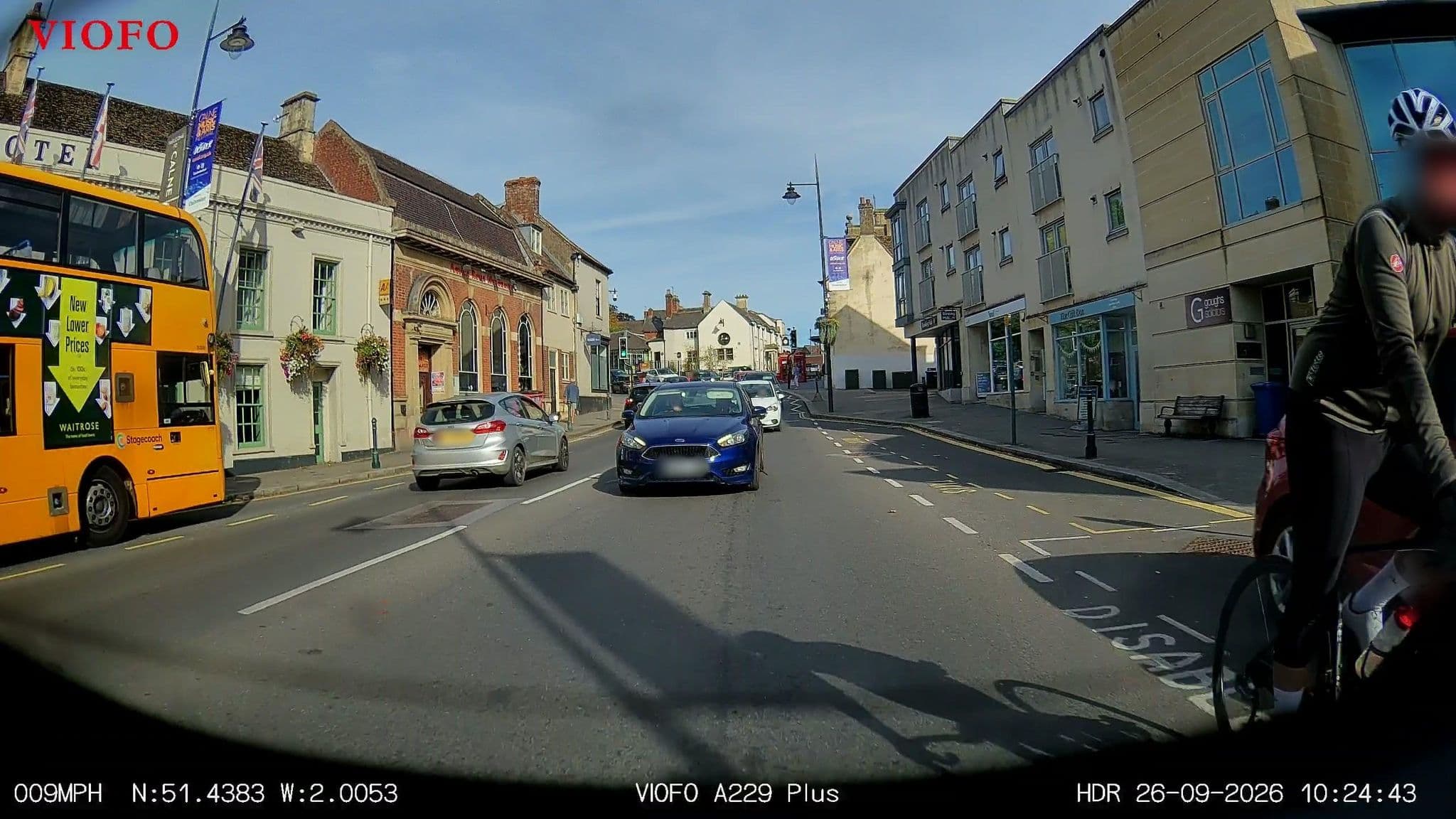 Street view near Lansdowne Hotel Calne, Calne — © RyanBush (CC BY-SA · Mapillary)