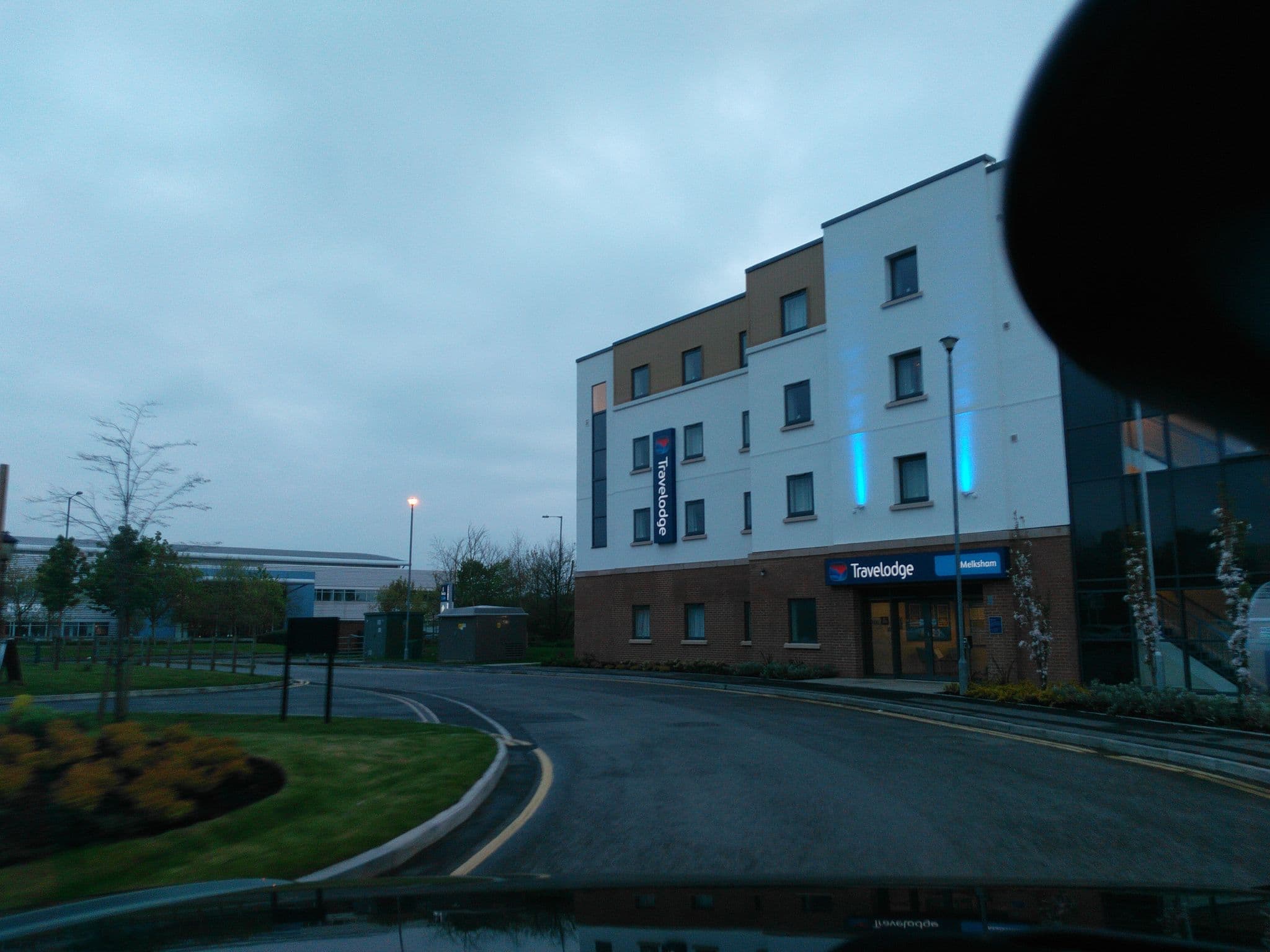 Street view near Travelodge, Melksham — © chris_debian (CC BY-SA · Mapillary)