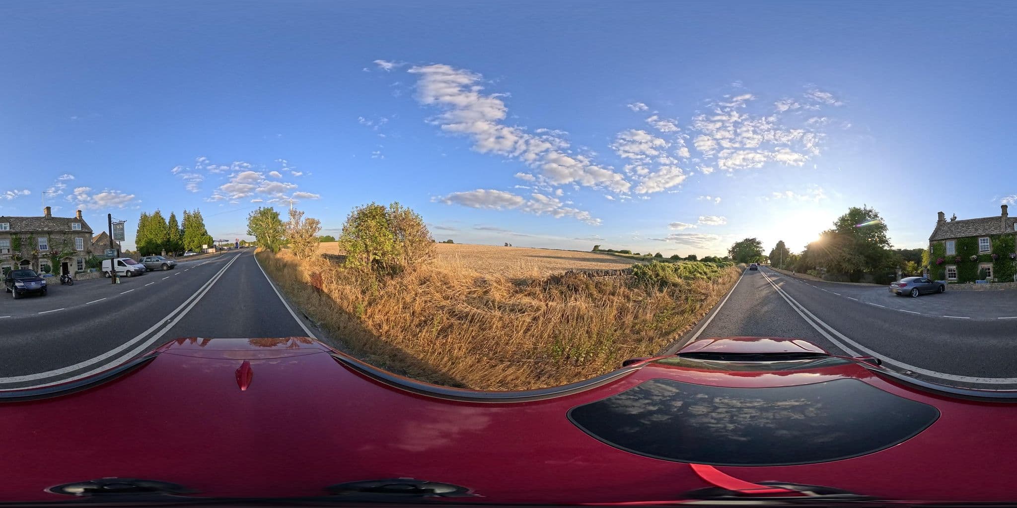 Street view near Inn for All Seasons, Burford — © southglos (CC BY-SA · Mapillary)