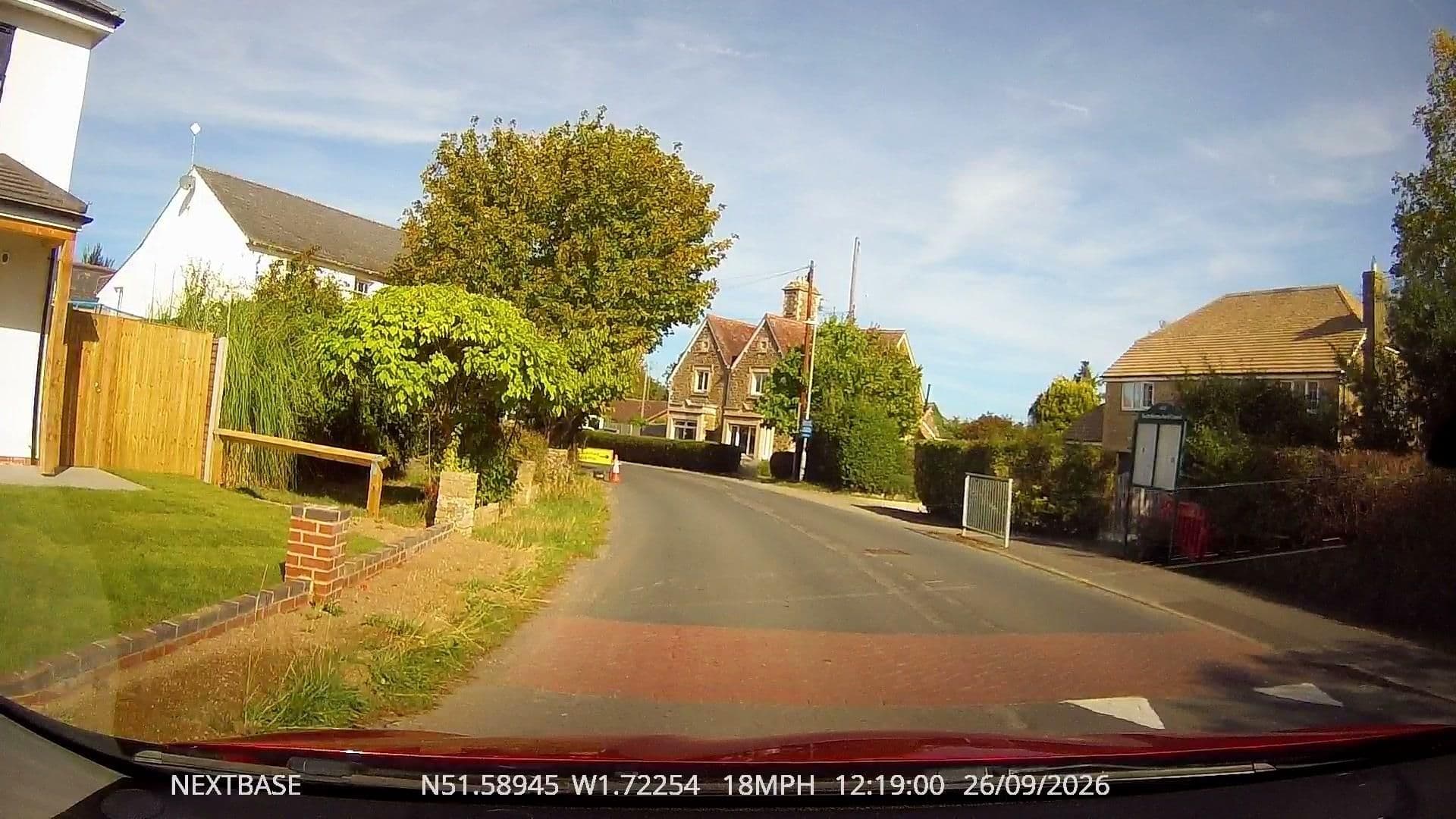Street view near The Old Post Office Guesthouse, Highworth — © OrangeHurst97 (CC BY-SA · Mapillary)