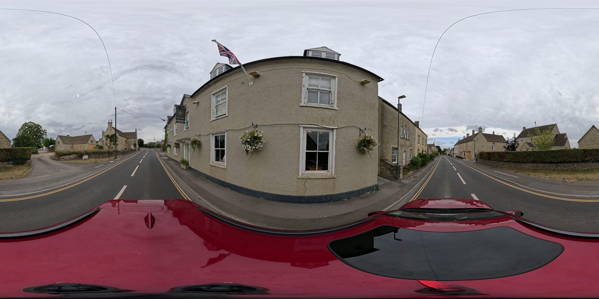 Street view near The King's Arms, Sherston — © southglos (CC BY-SA · Mapillary)